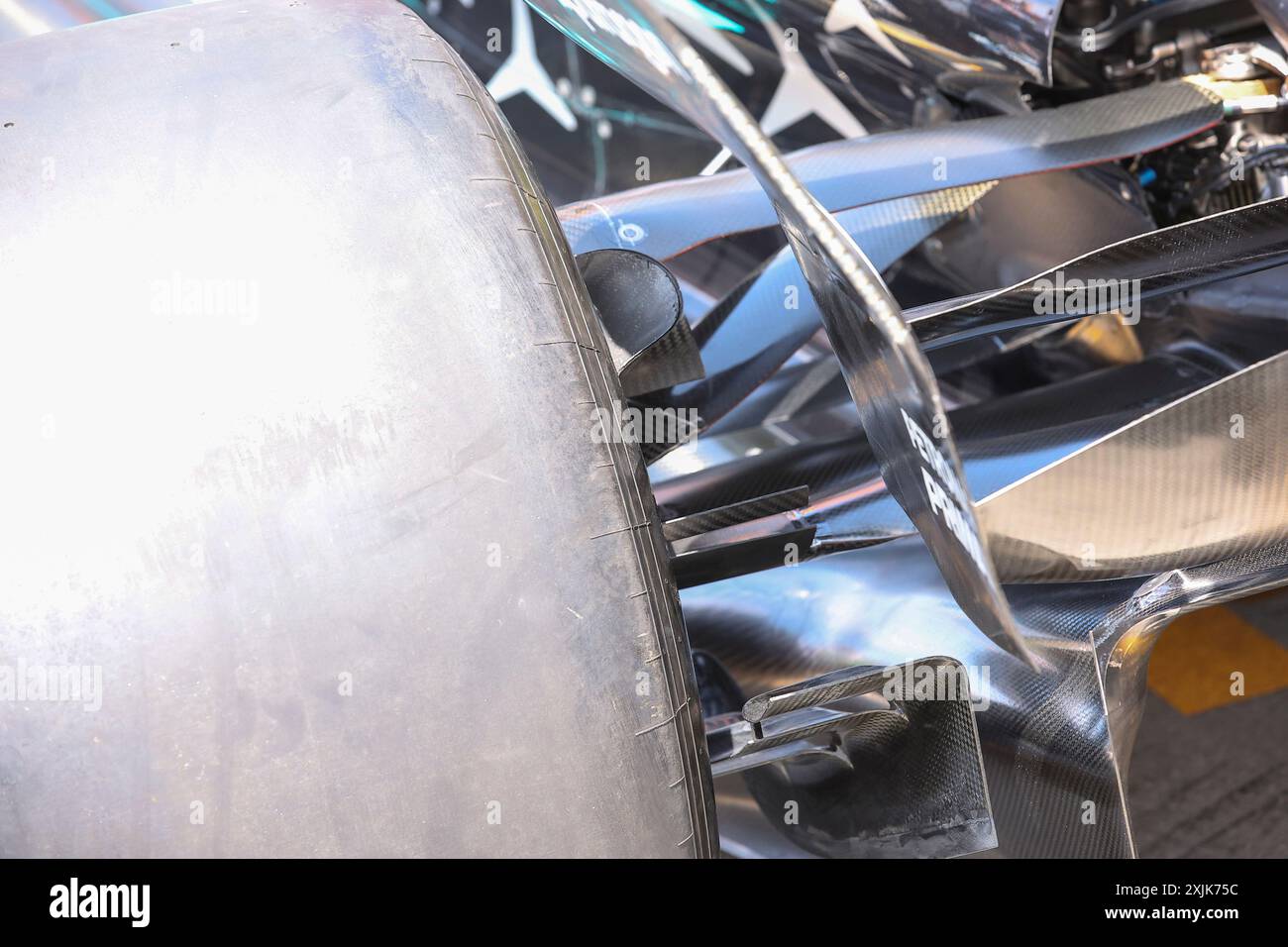 Budapest, Hongrie. 19th July, 2024. Mercedes AMG F1 Team W15 ...
