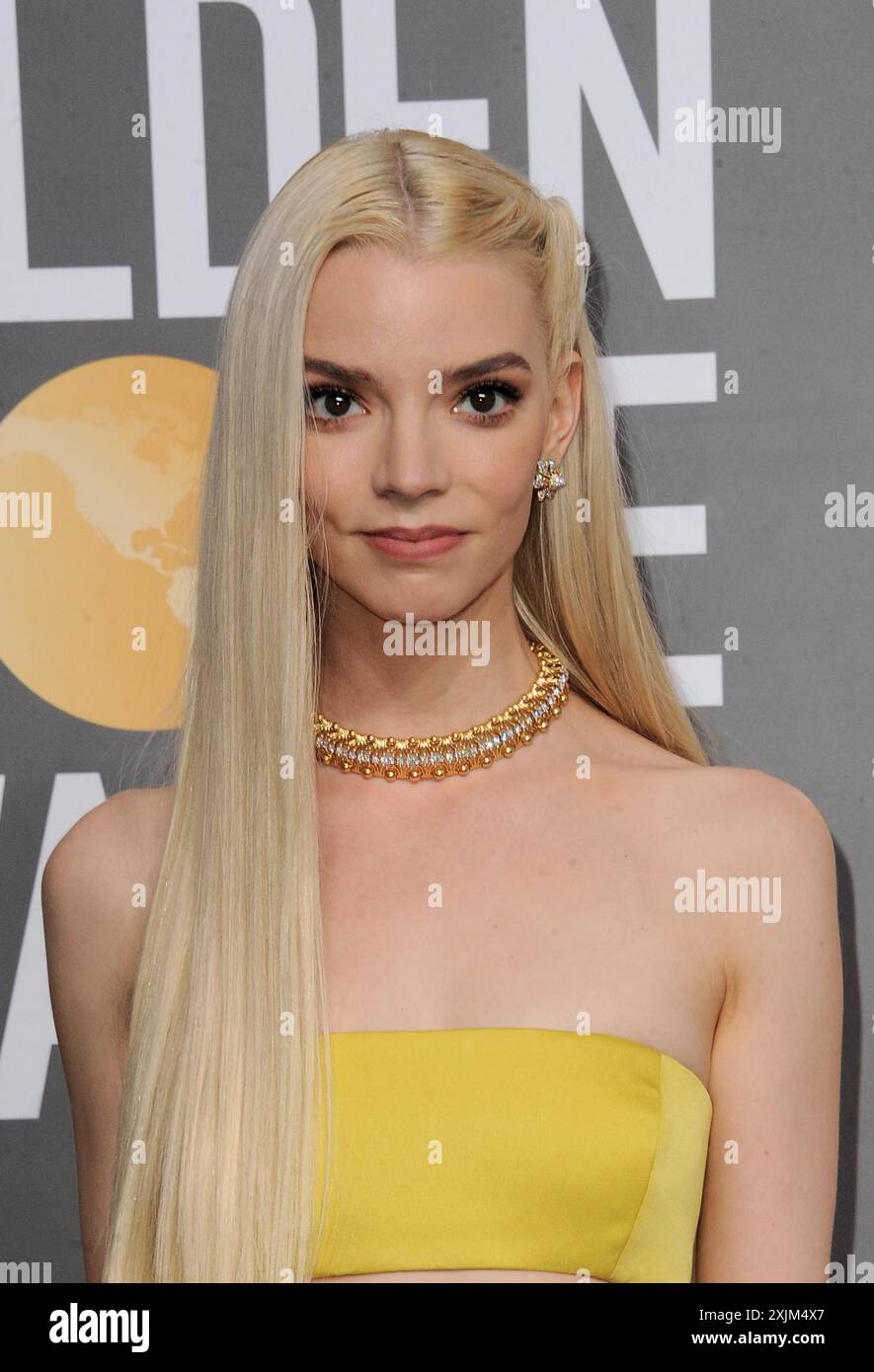 Anya Taylor-Joy at the 80th Annual Golden Globe Awards held at the