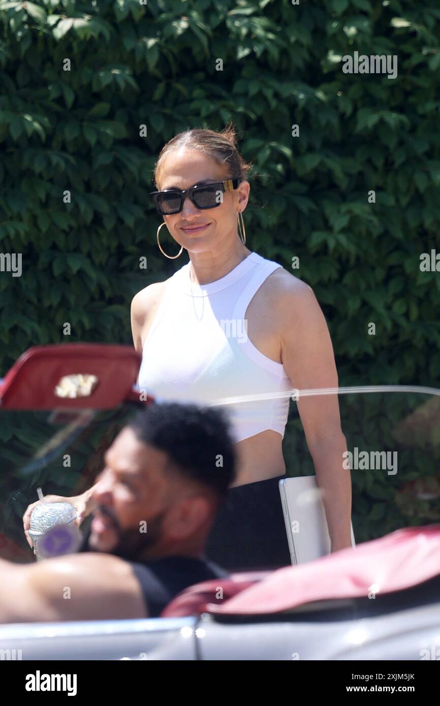 Jennifer Lopez leaving the gym Featuring: Jennifer Lopez Where