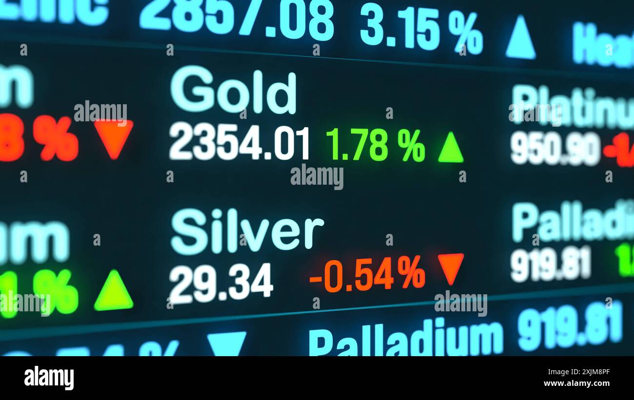 Platinum markets hi-res stock photography and images - Alamy