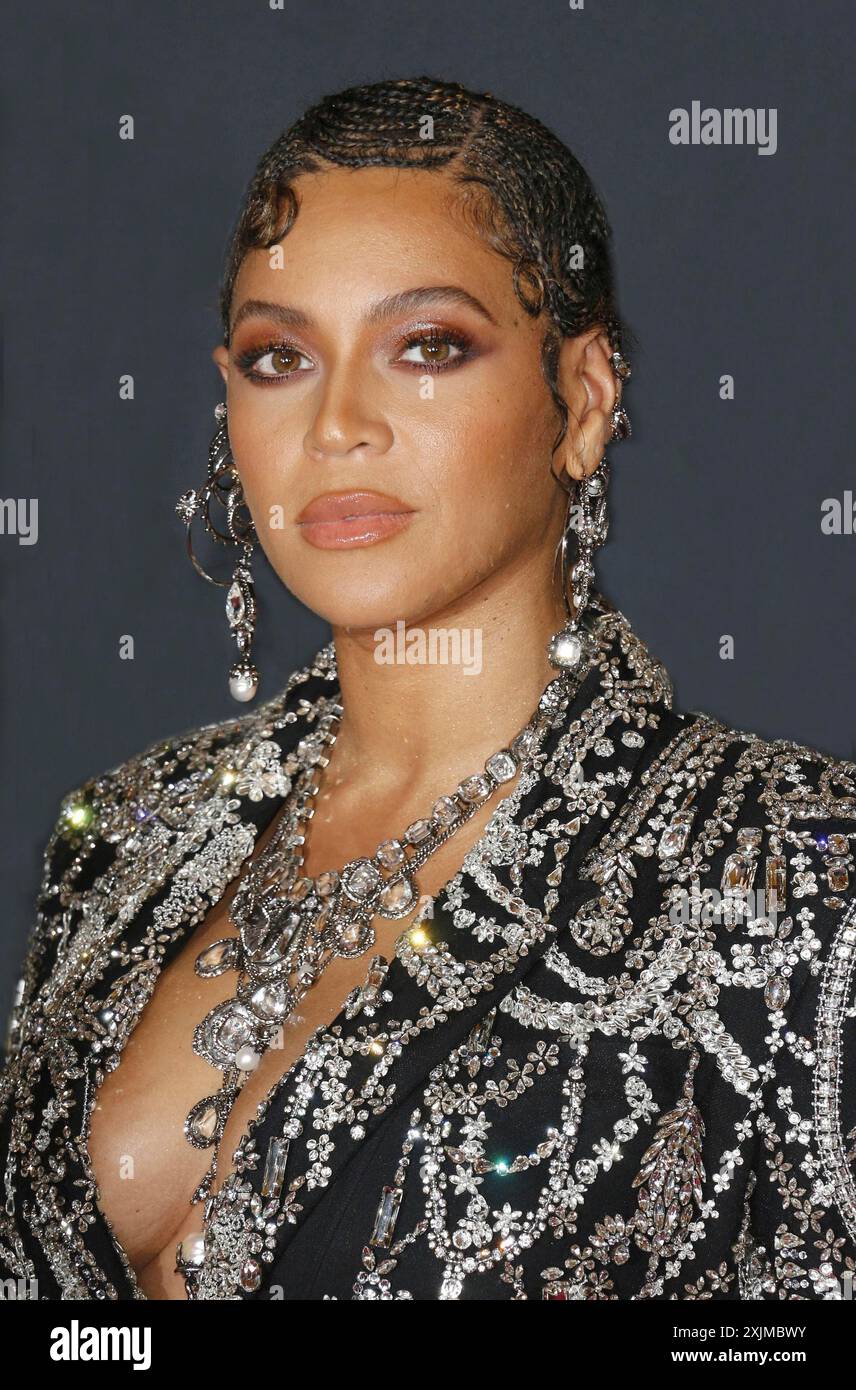 Beyonce at the World premiere of 'The Lion King' held at the Dolby Theatre in Hollywood, USA on July 9, 2019 Stock Photo