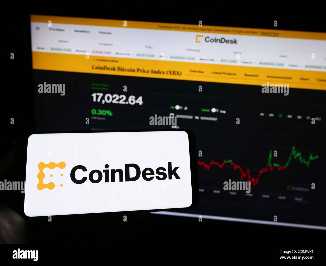 Crypto news hi-res stock photography and images - Alamy