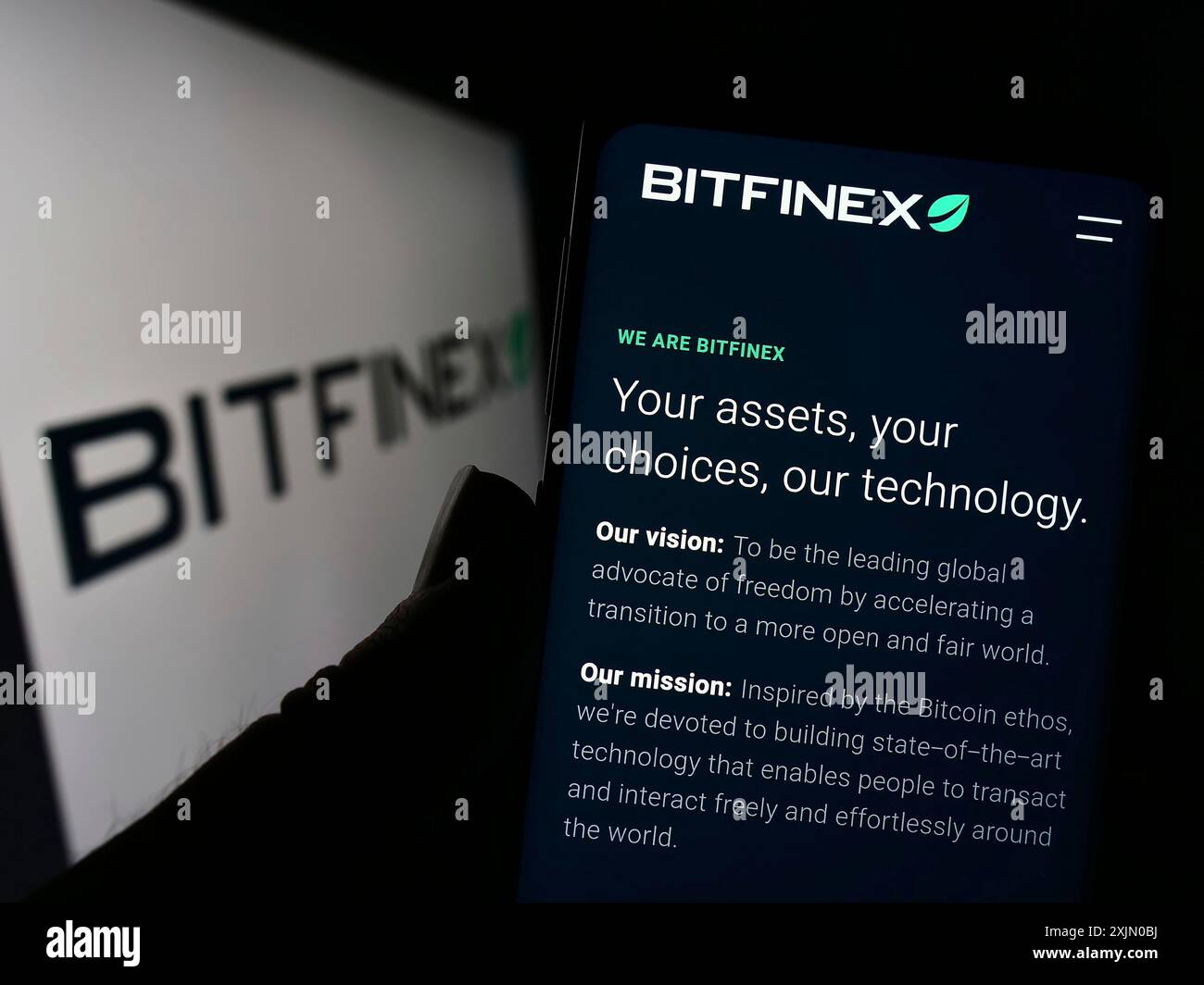 Bitfinex crypto hi-res stock photography and images - Alamy