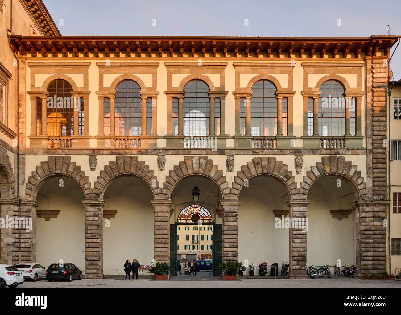 Palazzo Ducale di Lucca, Lucca, Toskana, Italien  |Palazzo Ducale di Lucca, Lucca, Tuscany, Italy| Stock Photo