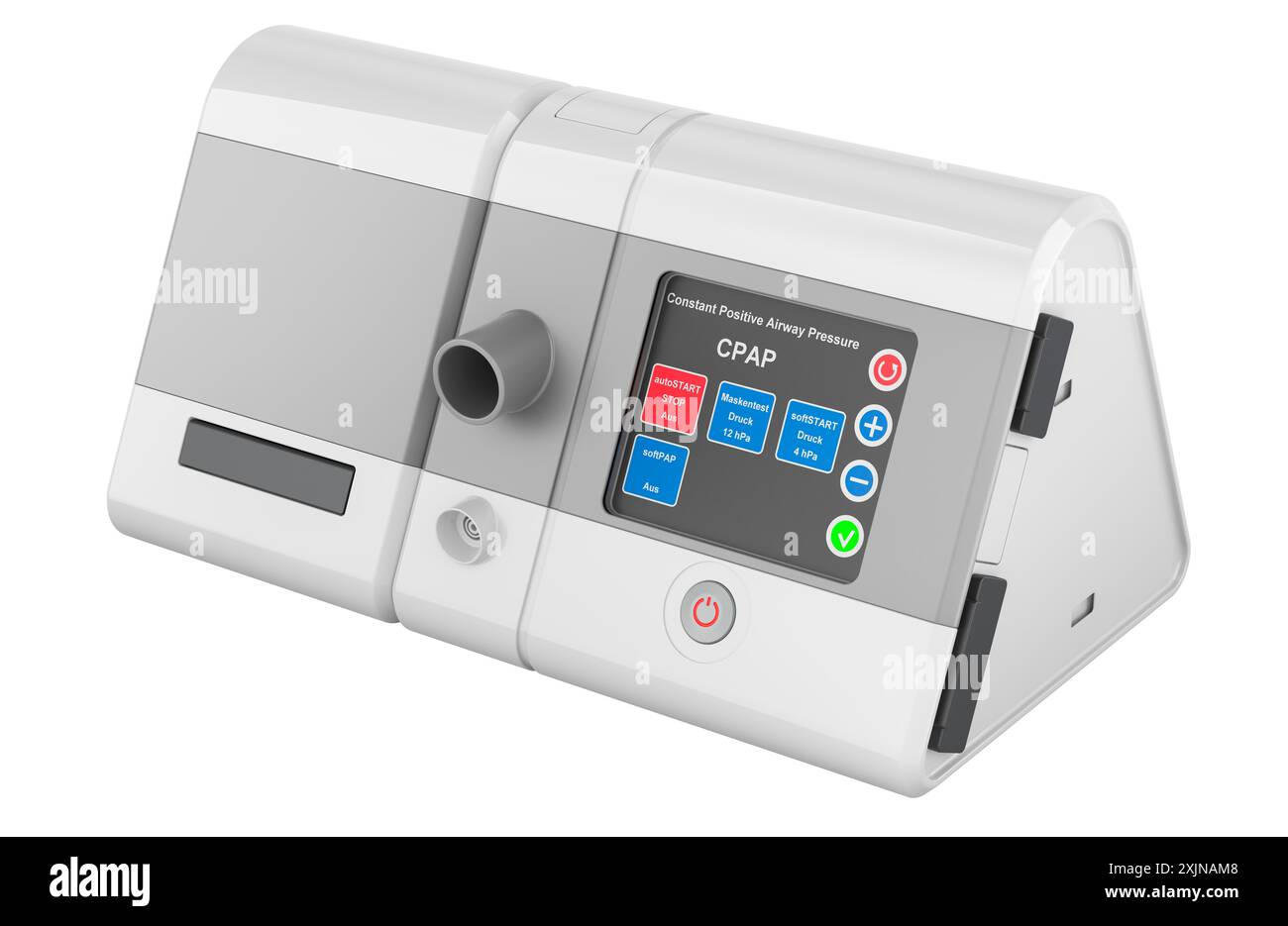 Cpap Point 3 Continuous positive airway device Cut Out Stock Images & Pictures - Alamy