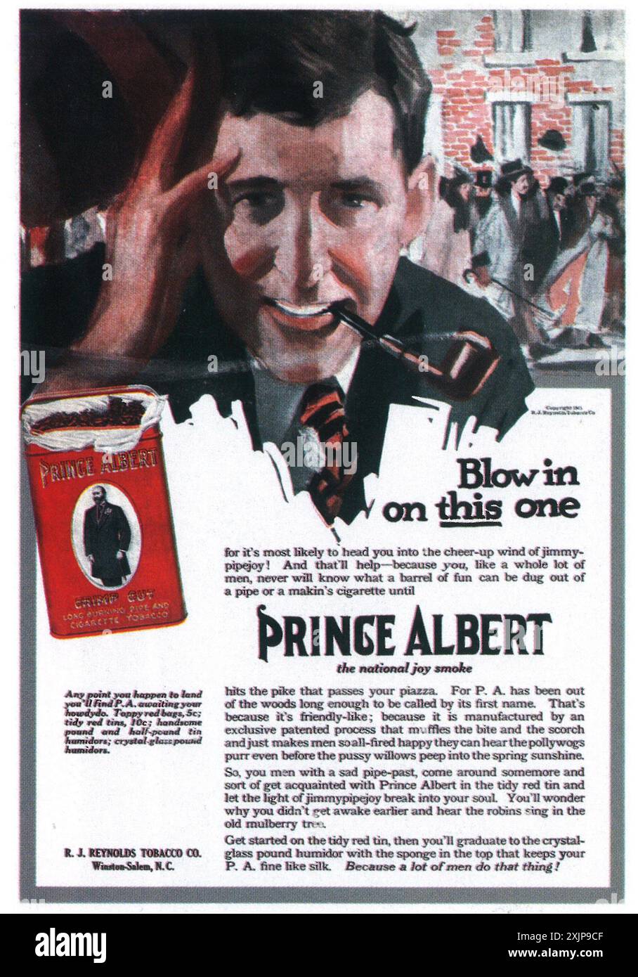 Prince Albert Tobacco Tin (JAS) Prince Albert Tobacco Tin (JAS)