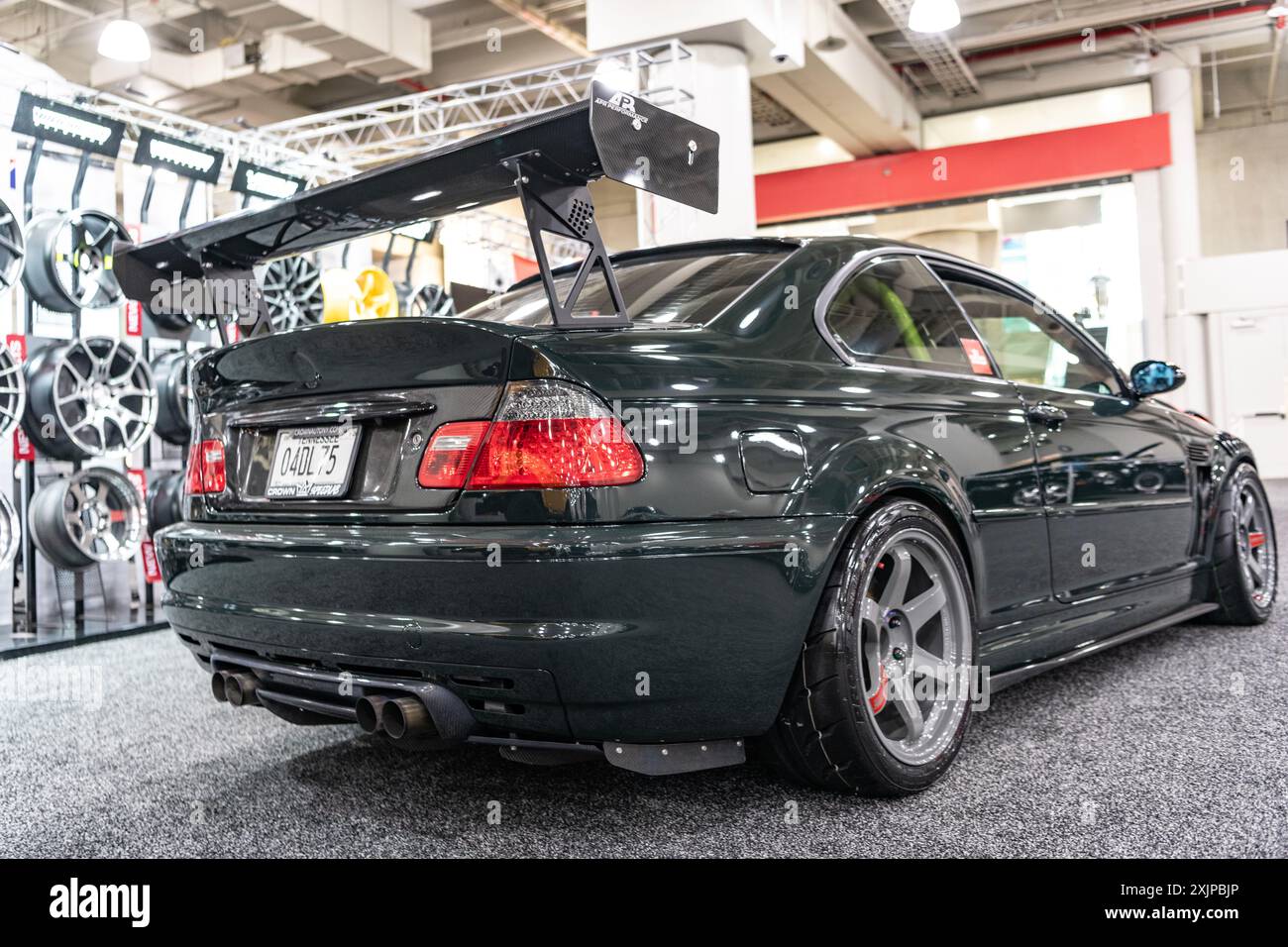 New York City, USA - March 27, 2024: BMW E46 M3 car at New York ...