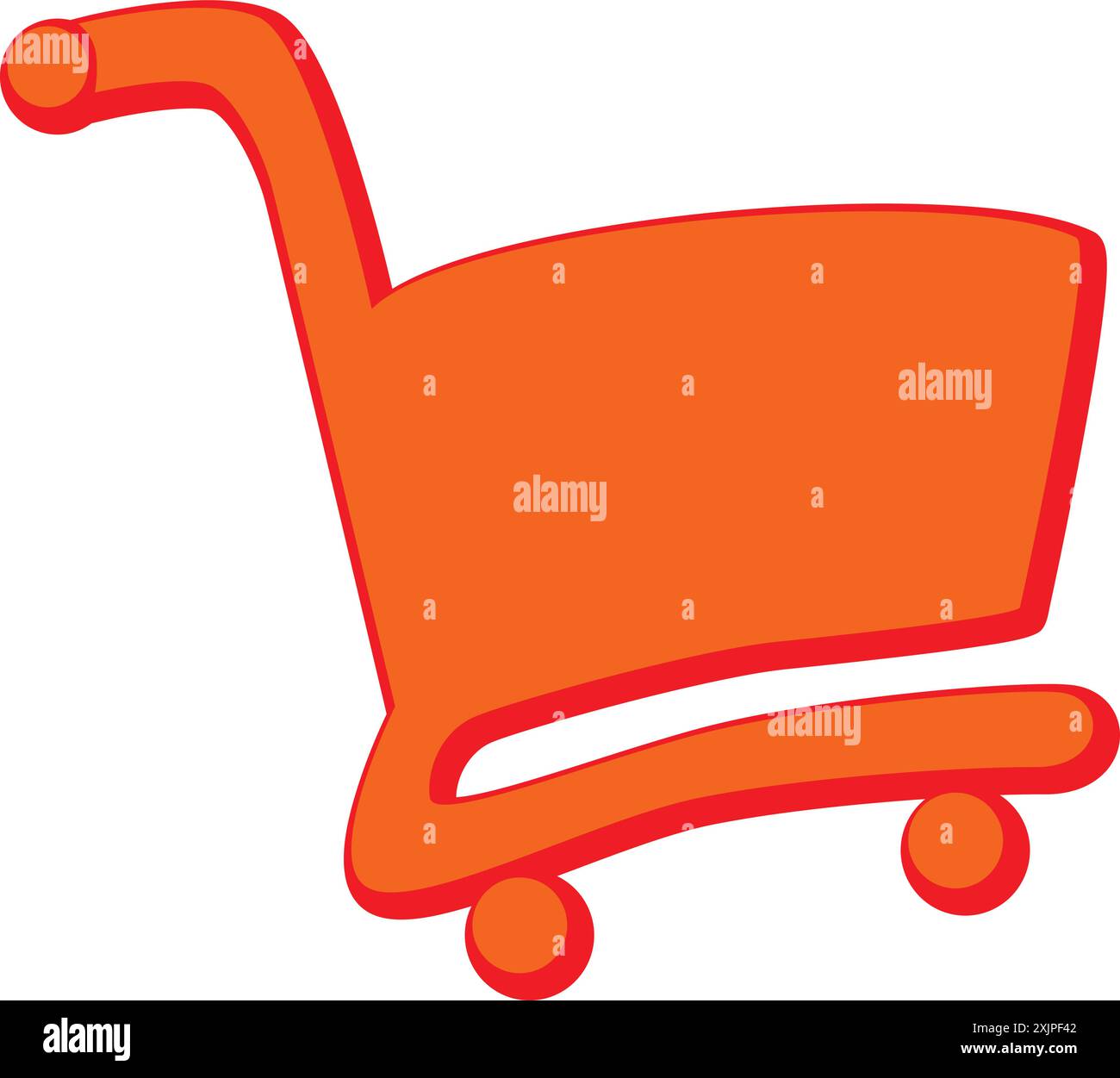 Shopping cart icon, vector illustration. Flat design style eps 10 Stock ...