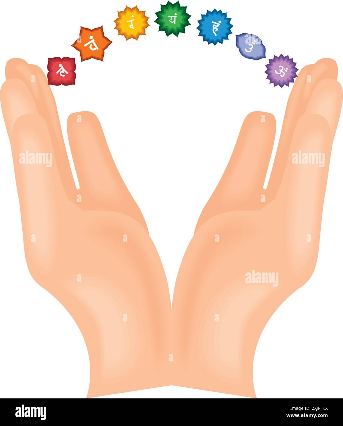 chakras energy and reiki Stock Vector Image & Art - Alamy