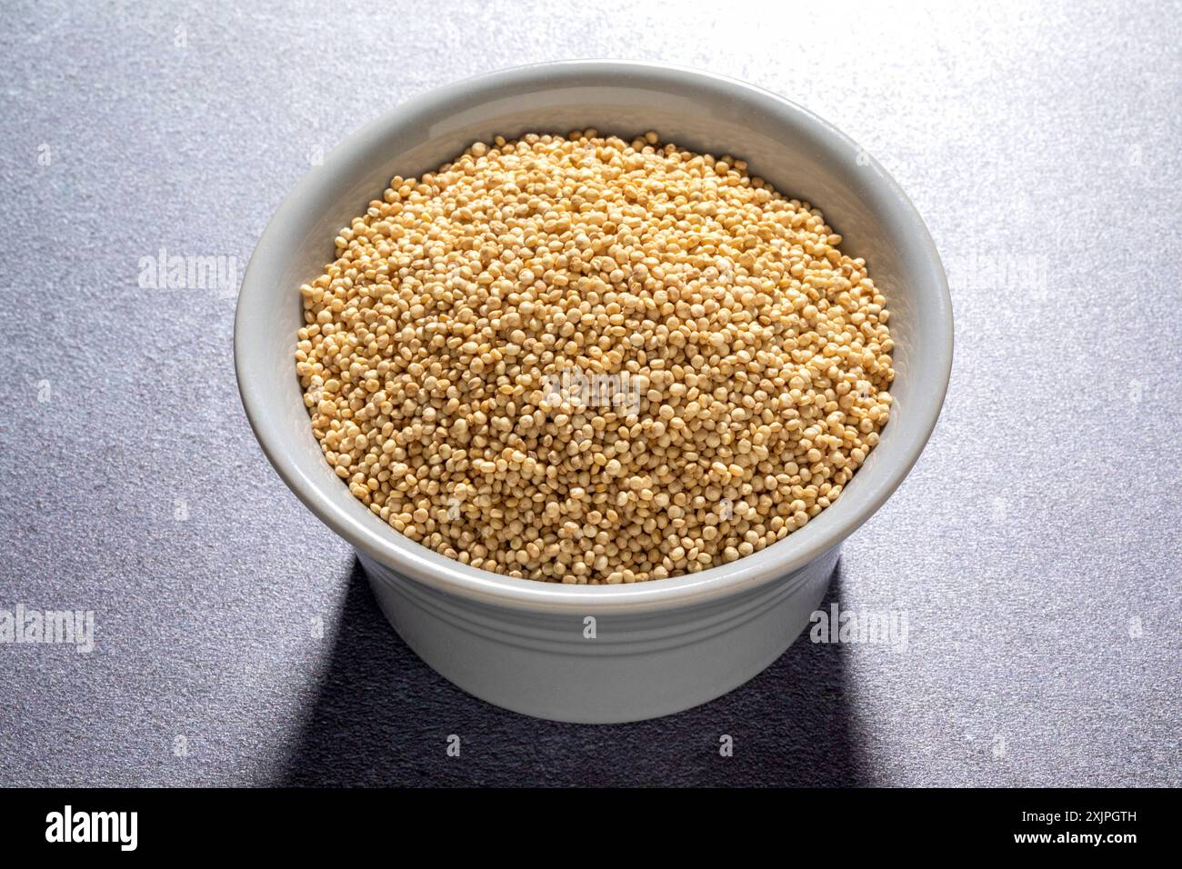 Bowl of quinoa. Stock Photo