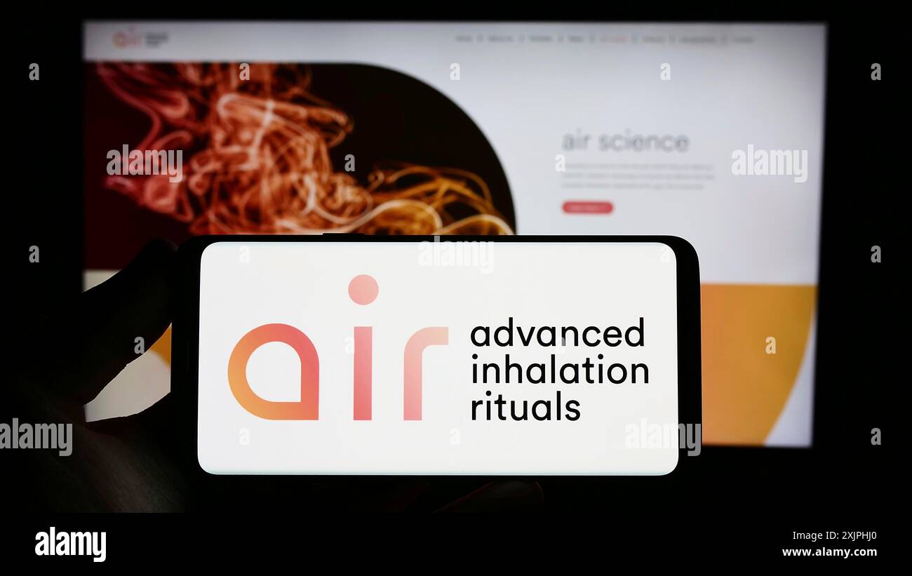 Advanced inhalation rituals logo hi-res stock photography and images ...