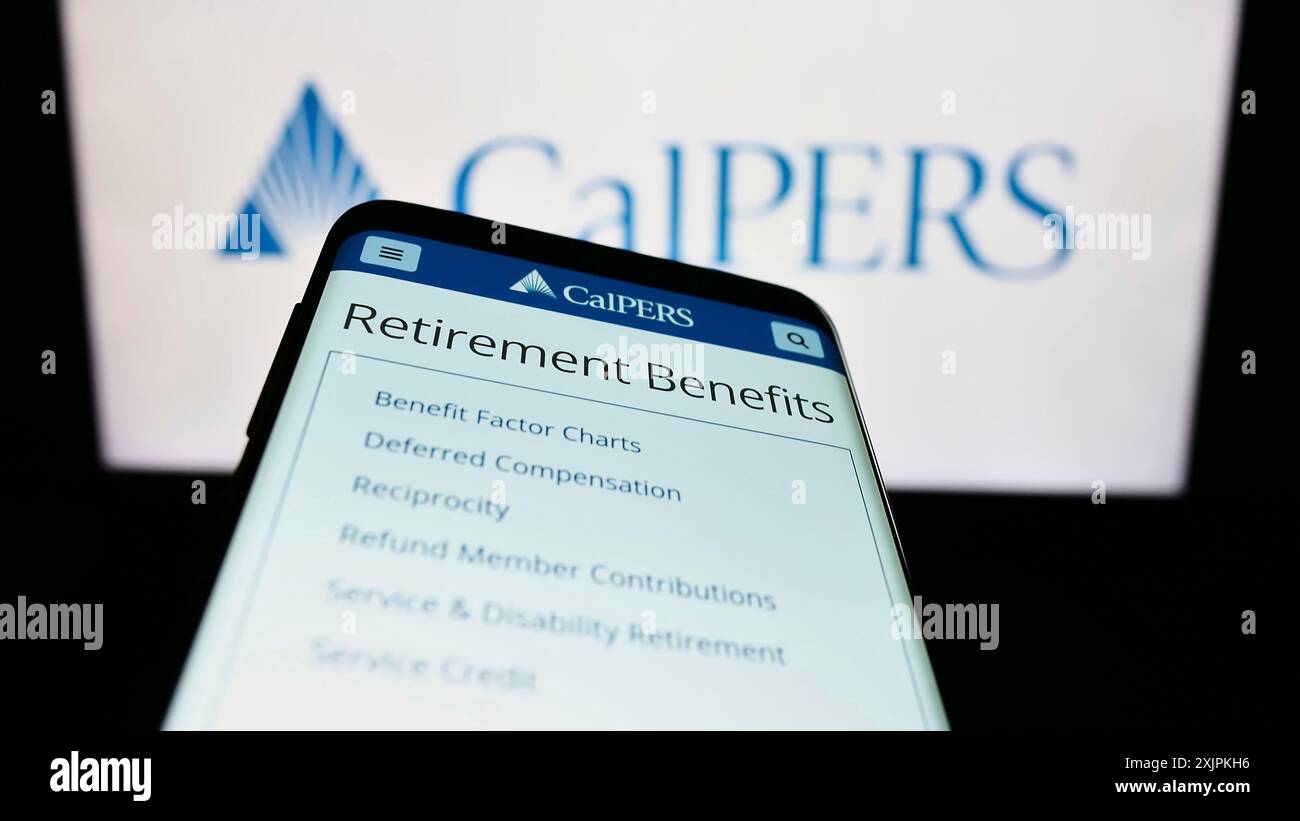 Calpers logo hi-res stock photography and images - Alamy