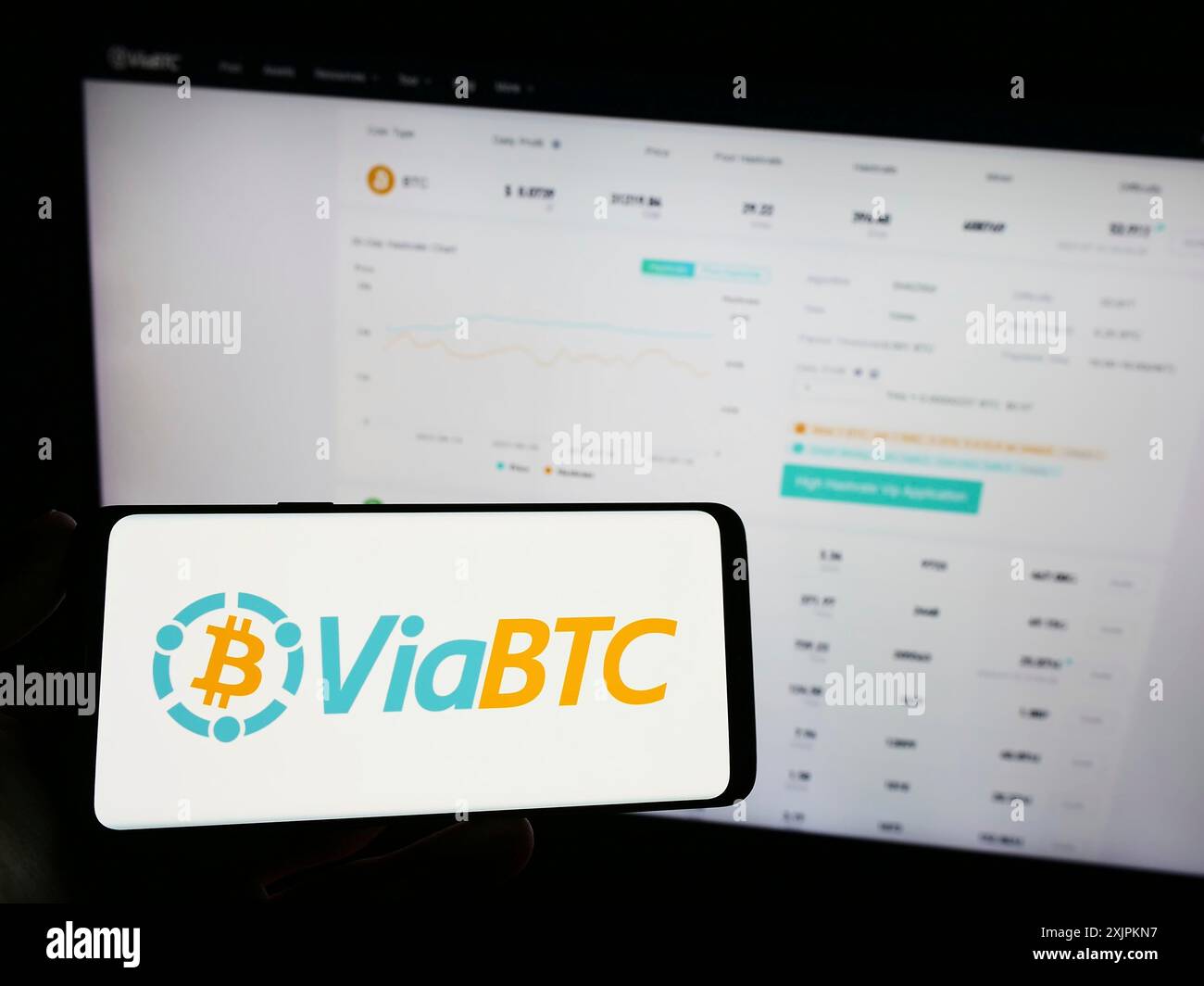 Viabtc logo hi-res stock photography and images - Alamy