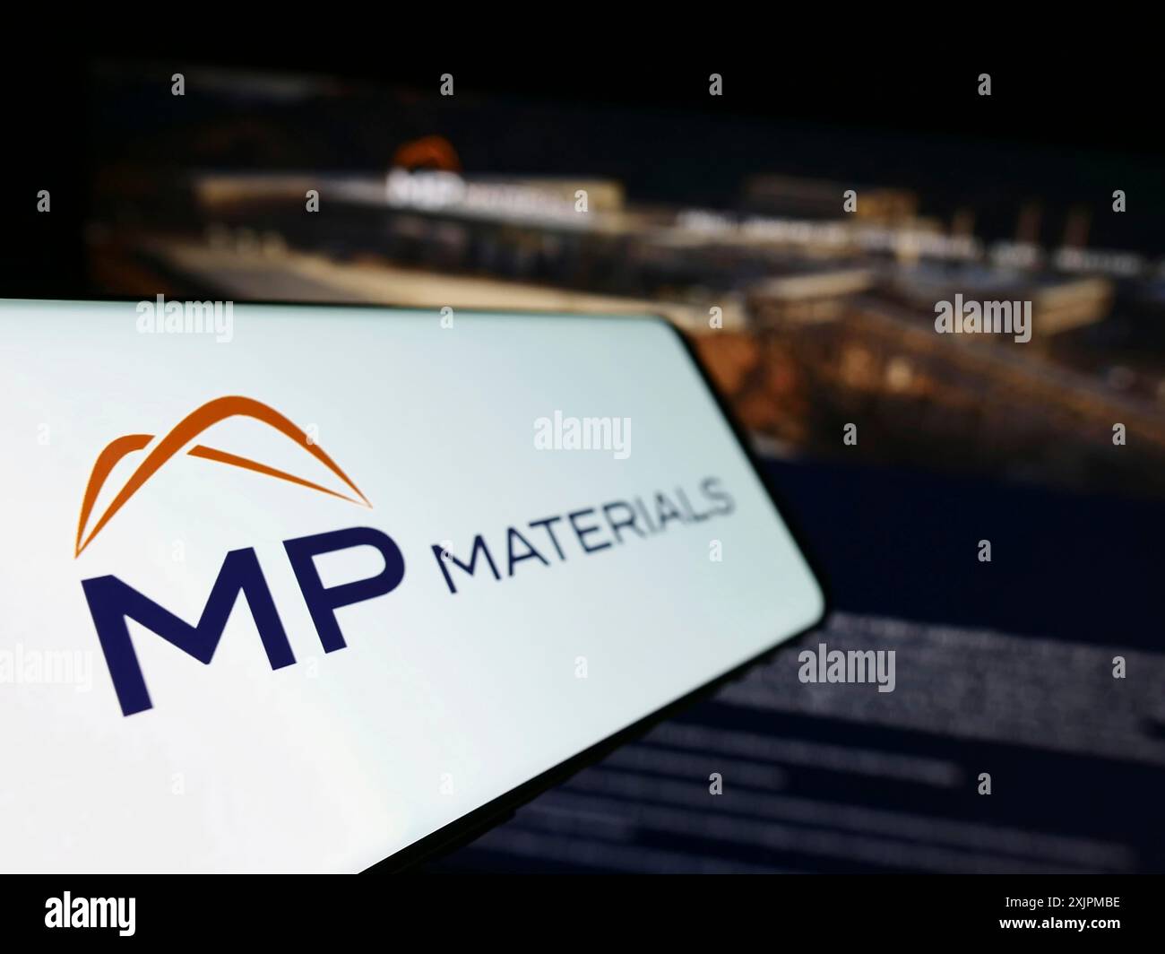 Mp materials logo hi-res stock photography and images - Alamy