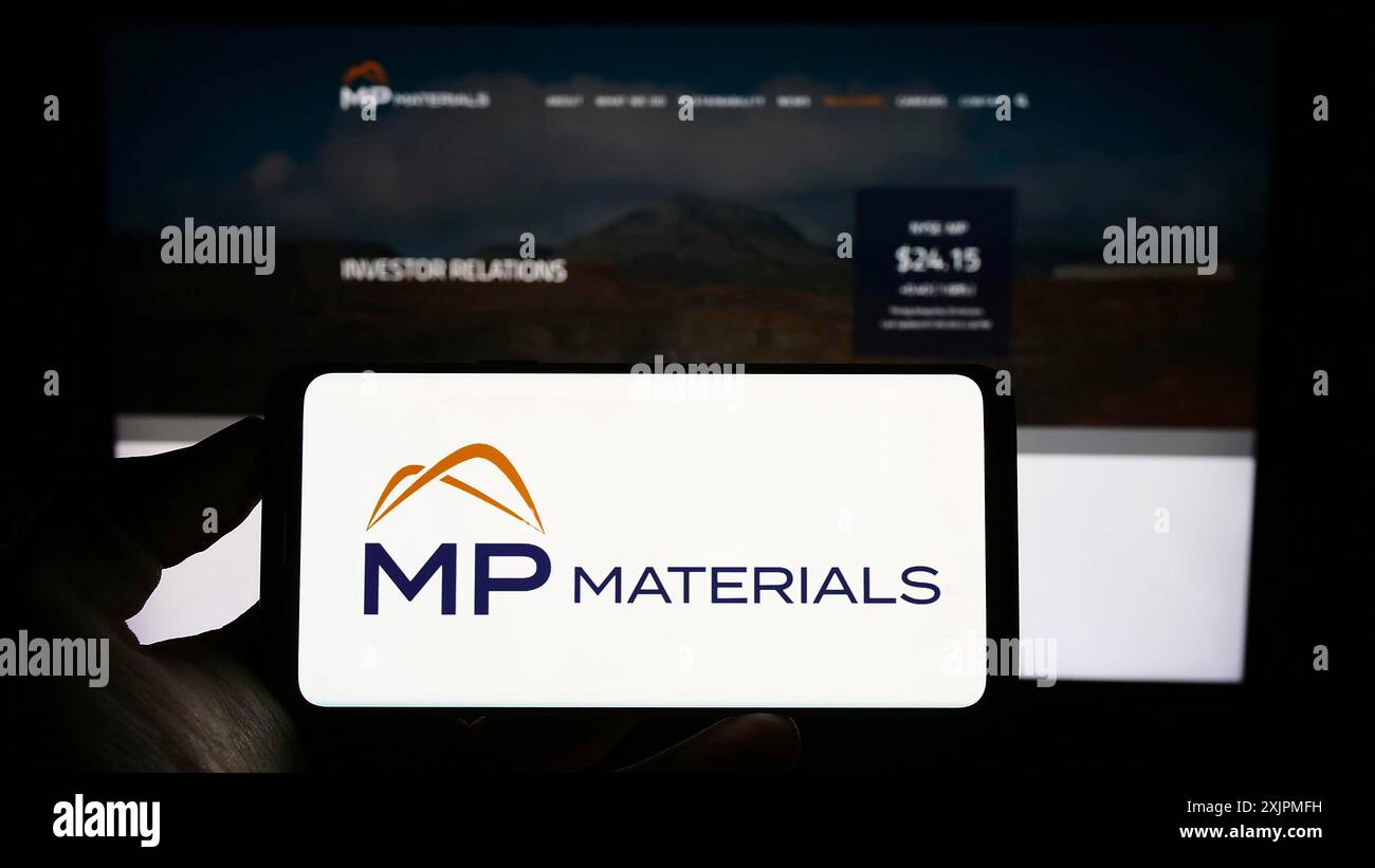 Mp materials logo hi-res stock photography and images - Alamy