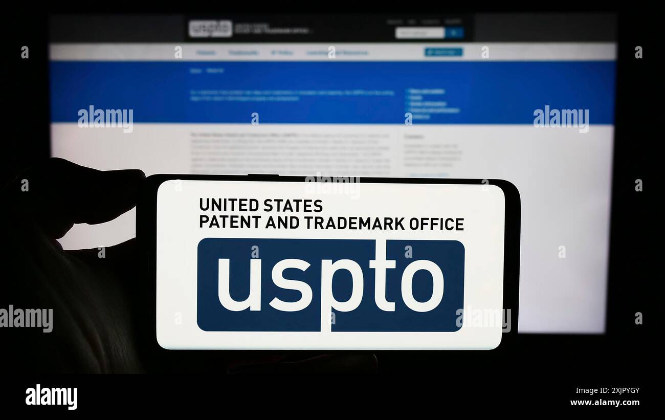 Uspto Address Us trademark and patent office hi-res stock photography and images - Alamy