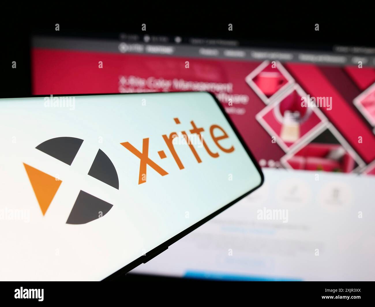 X rite logo hi-res stock photography and images - Alamy