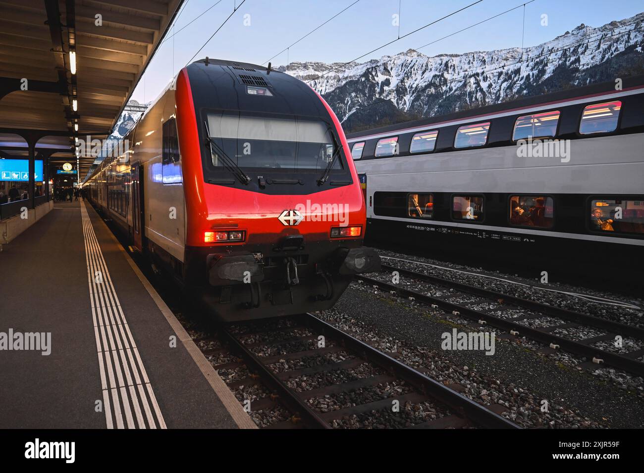 Interlaken ost railway hi-res stock photography and images - Alamy