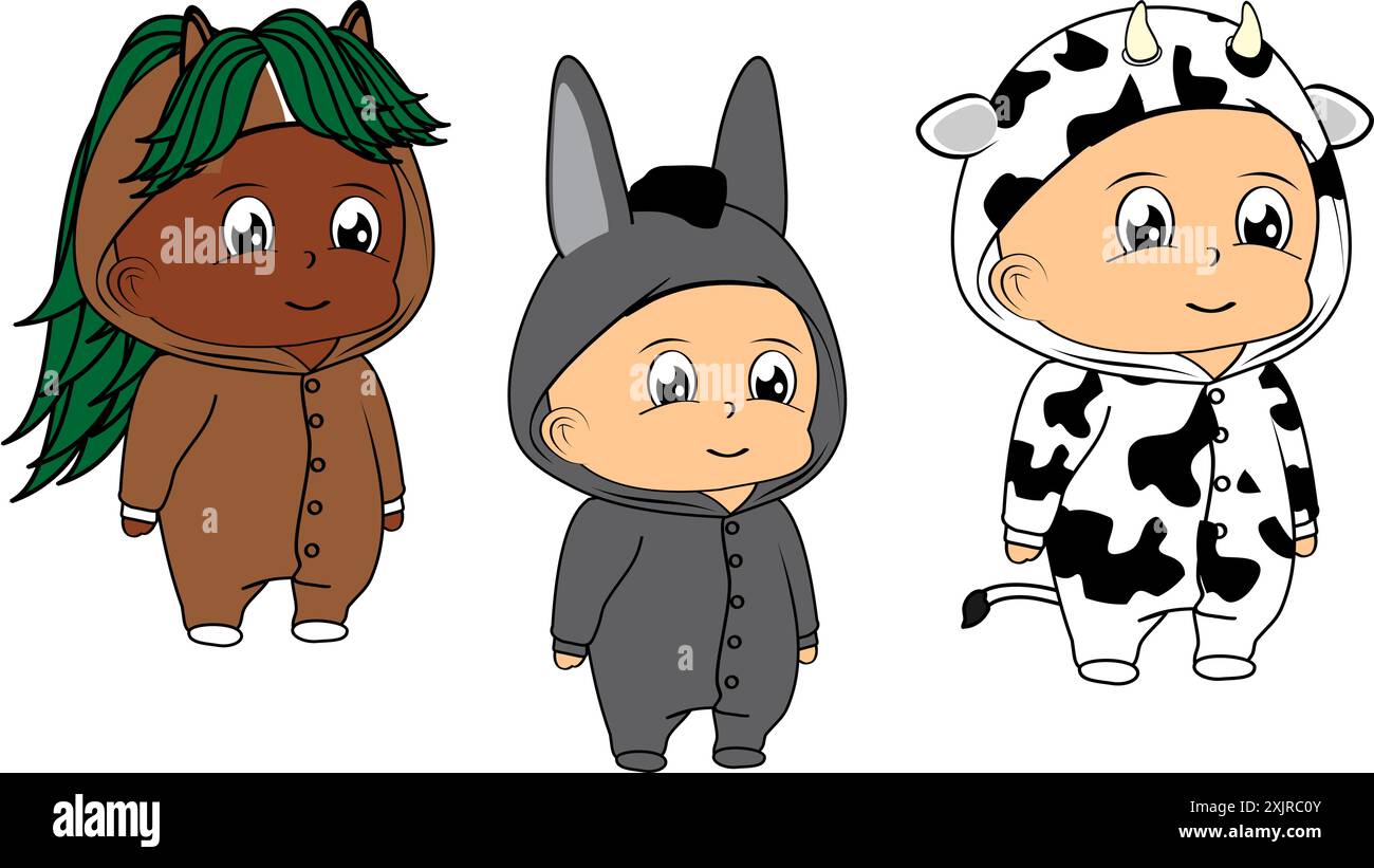 zebra-kigurumi-stock-vector-images-alamy