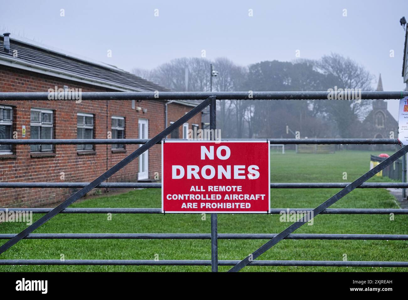 Remote Control Airplane Sign Notice sign field remote hi-res stock photography and images - Alamy