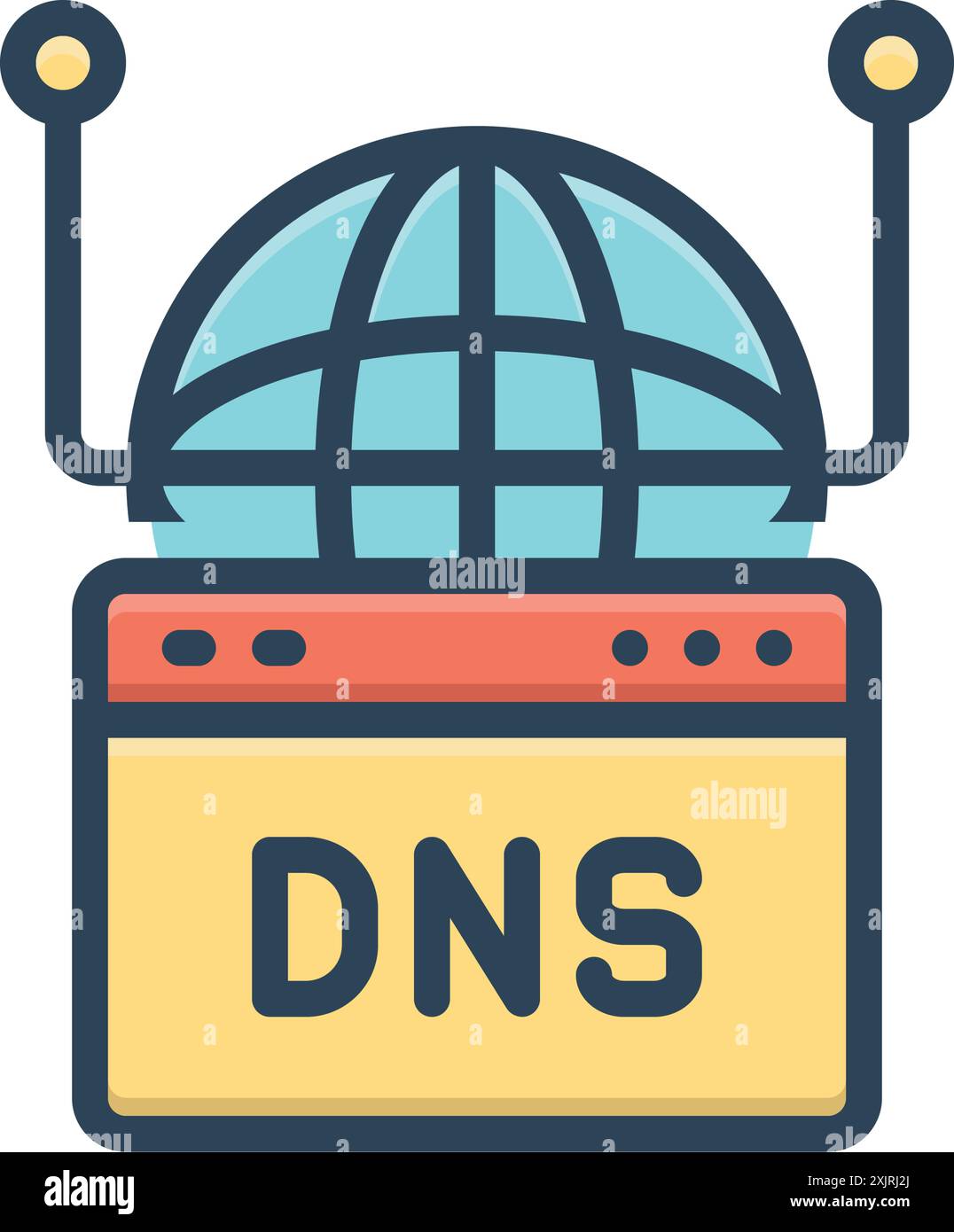 Icon for dns,server Stock Vector
