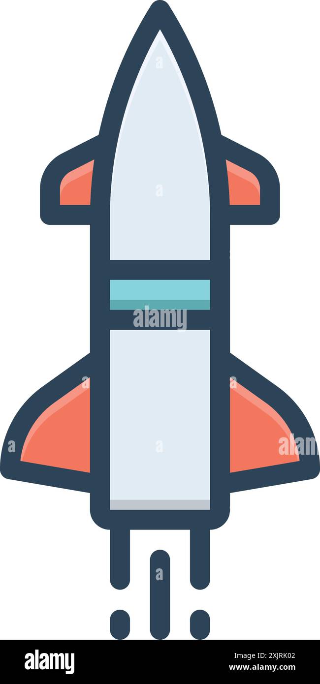 Icon for missile,rocket Stock Vector Image & Art - Alamy