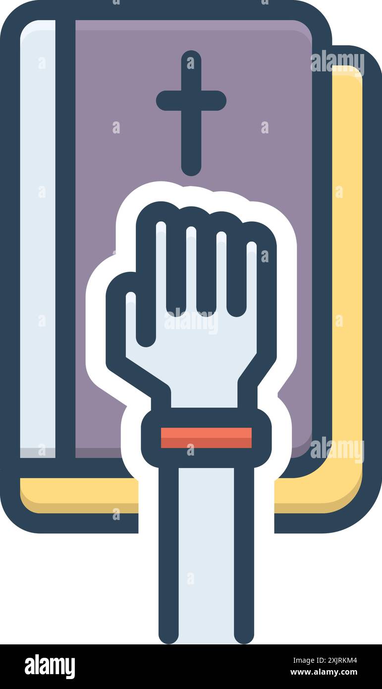 Pledge vector vectors hi-res stock photography and images - Alamy