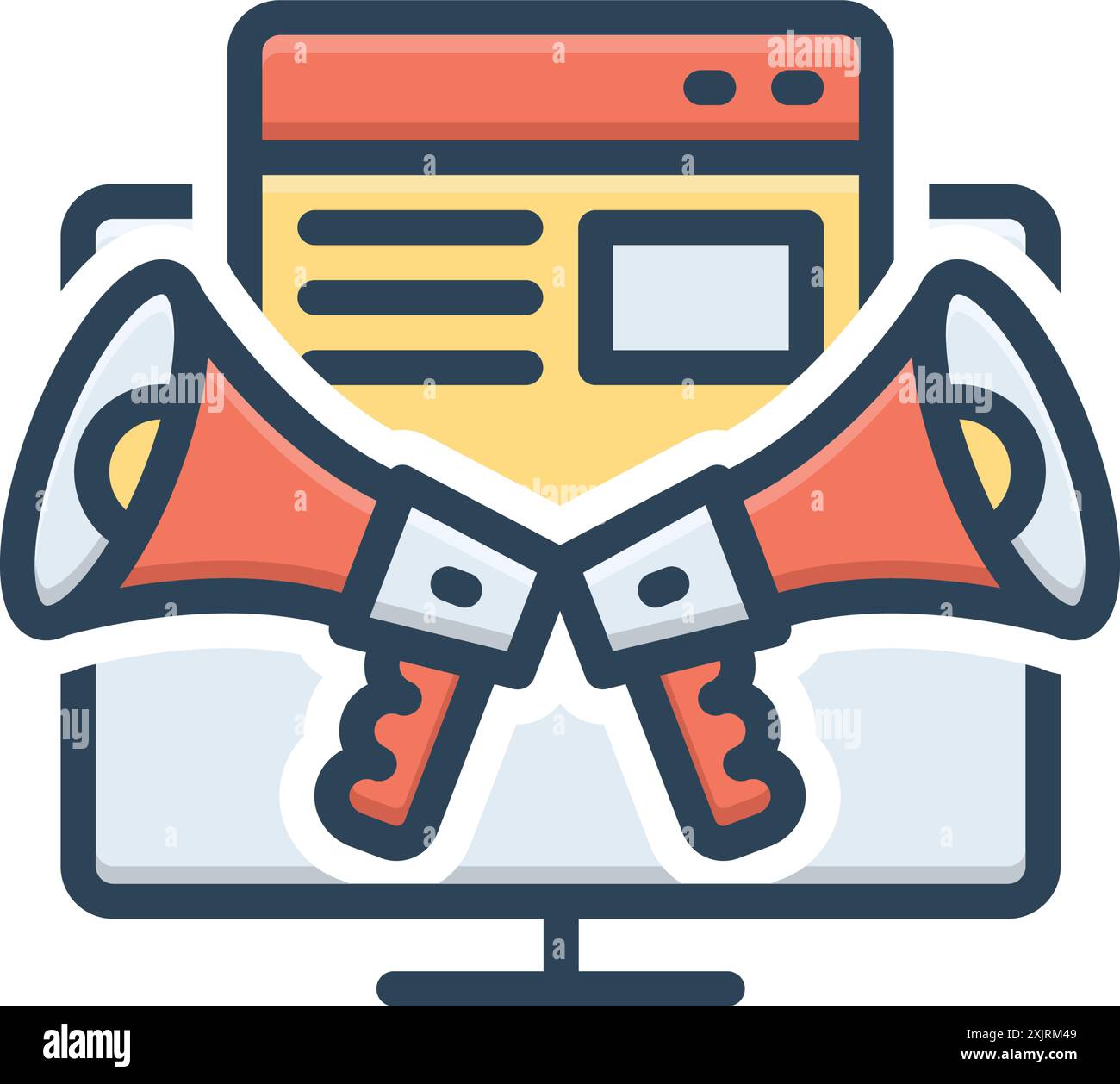 Icon for campaigns,market Stock Vector Image & Art - Alamy
