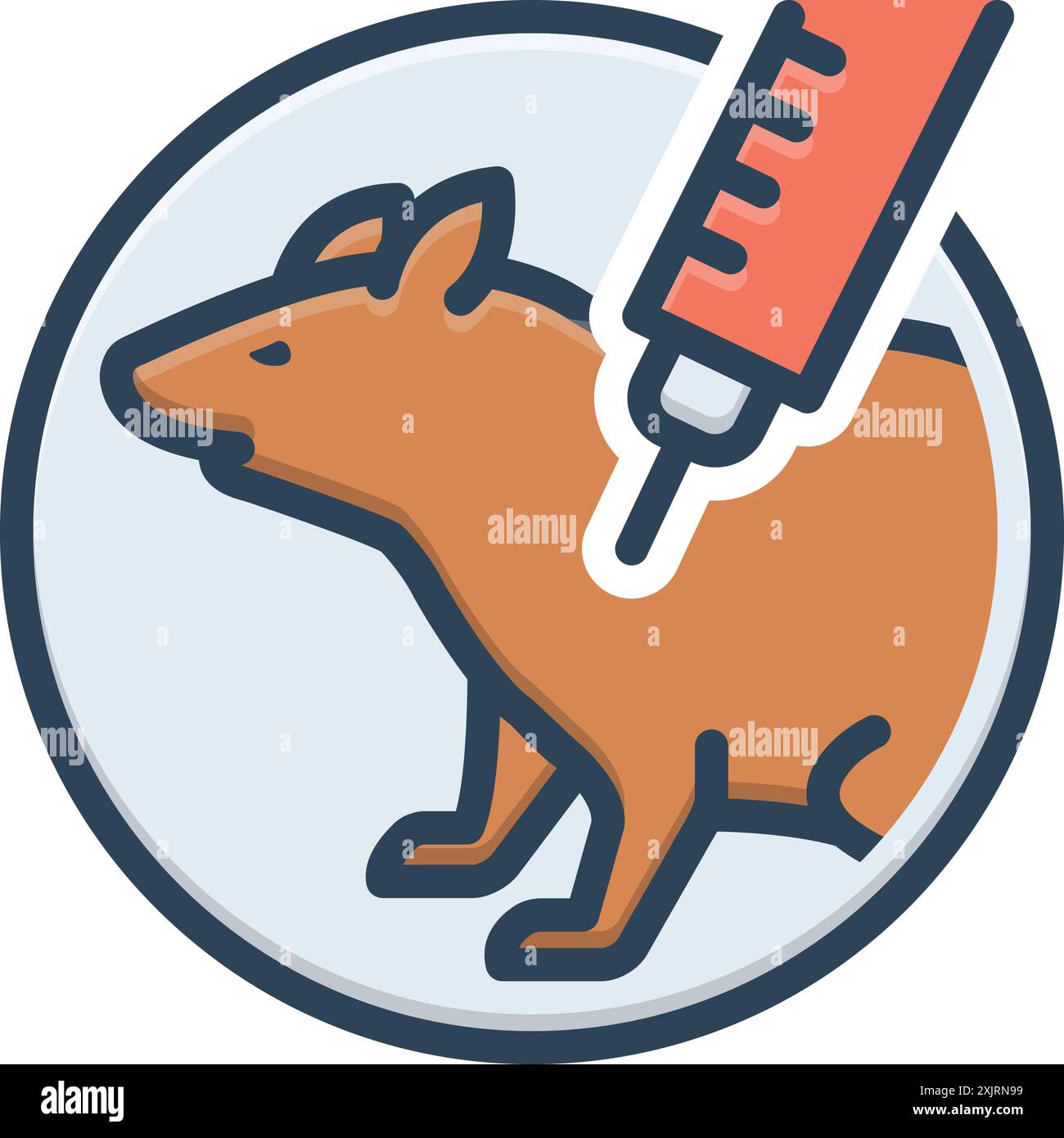 Animal experiments Stock Vector Images - Alamy
