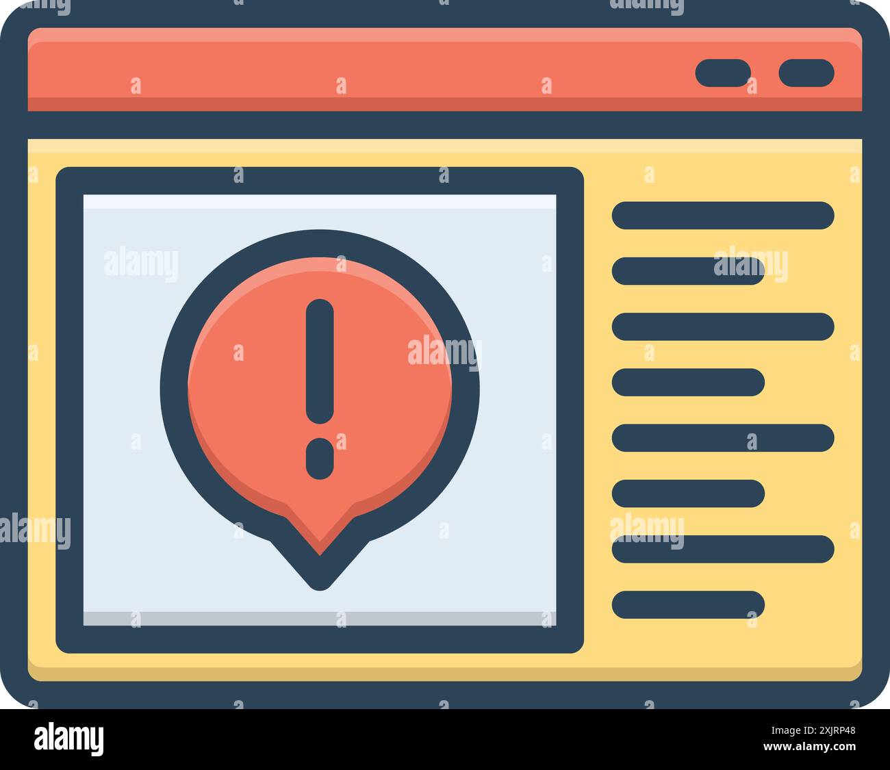 Icon for warned,caution Stock Vector Image & Art - Alamy