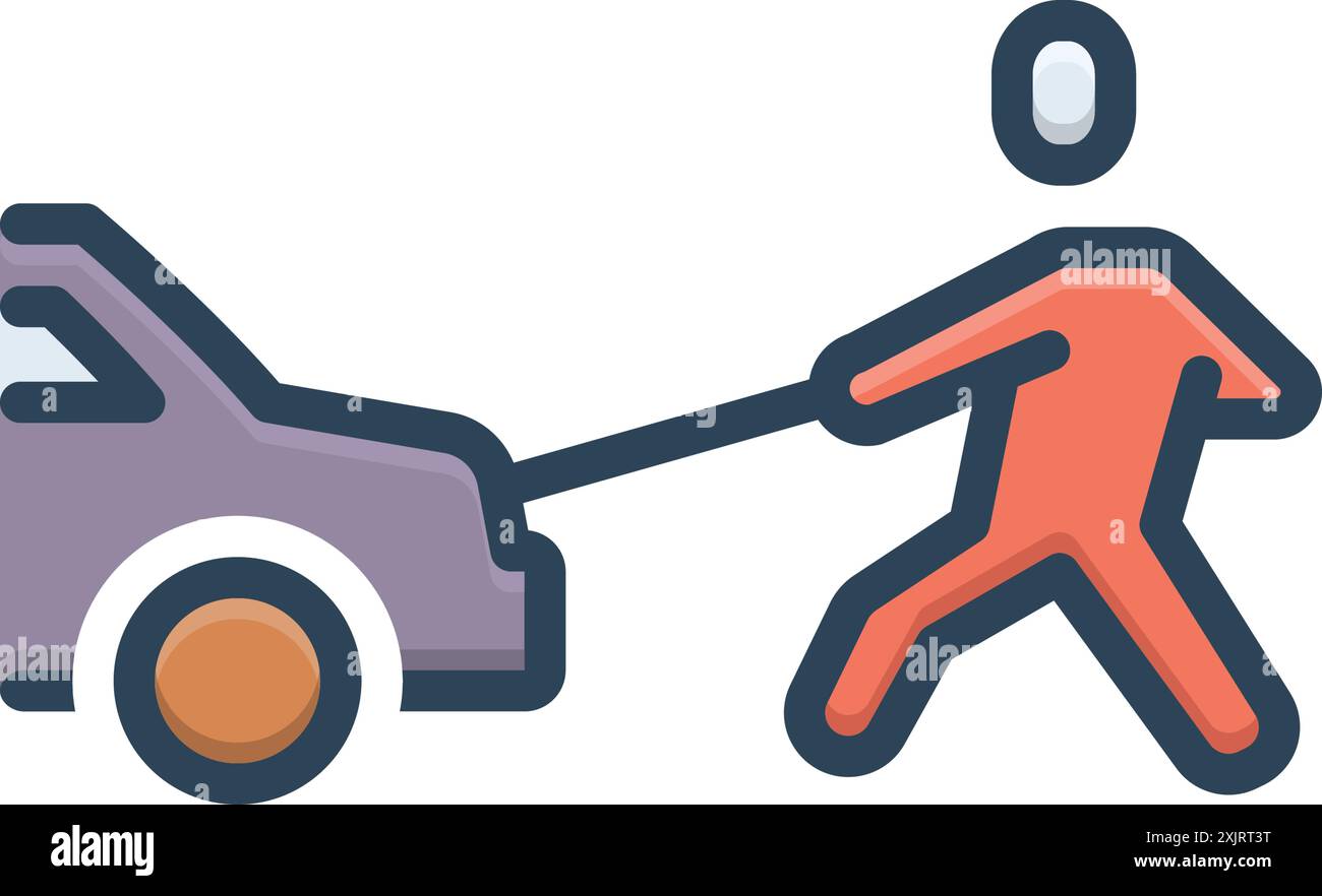 Rope car Stock Vector Images - Alamy