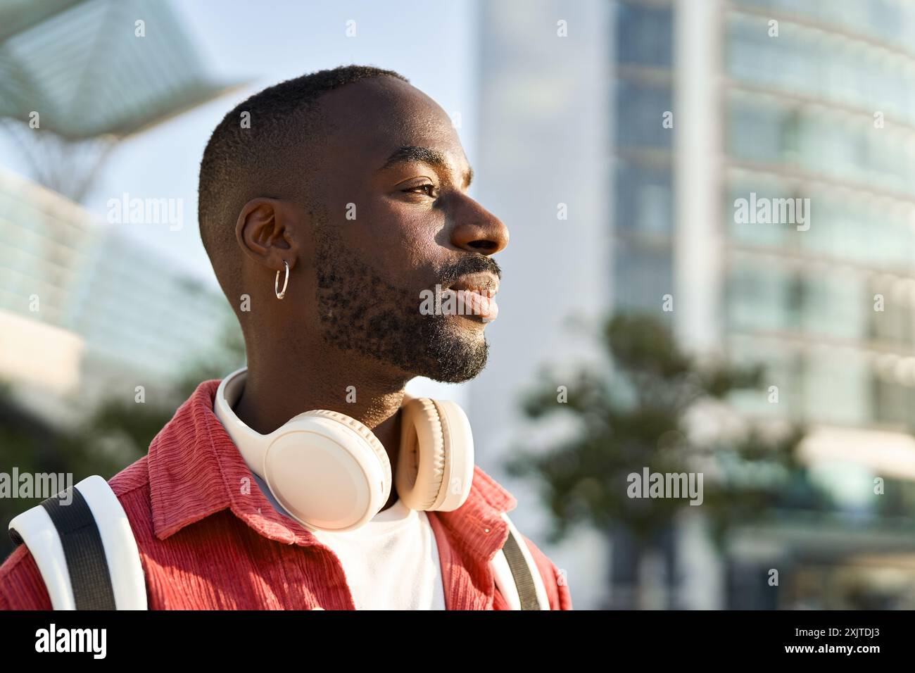 African man close up face hi-res stock photography and images - Alamy