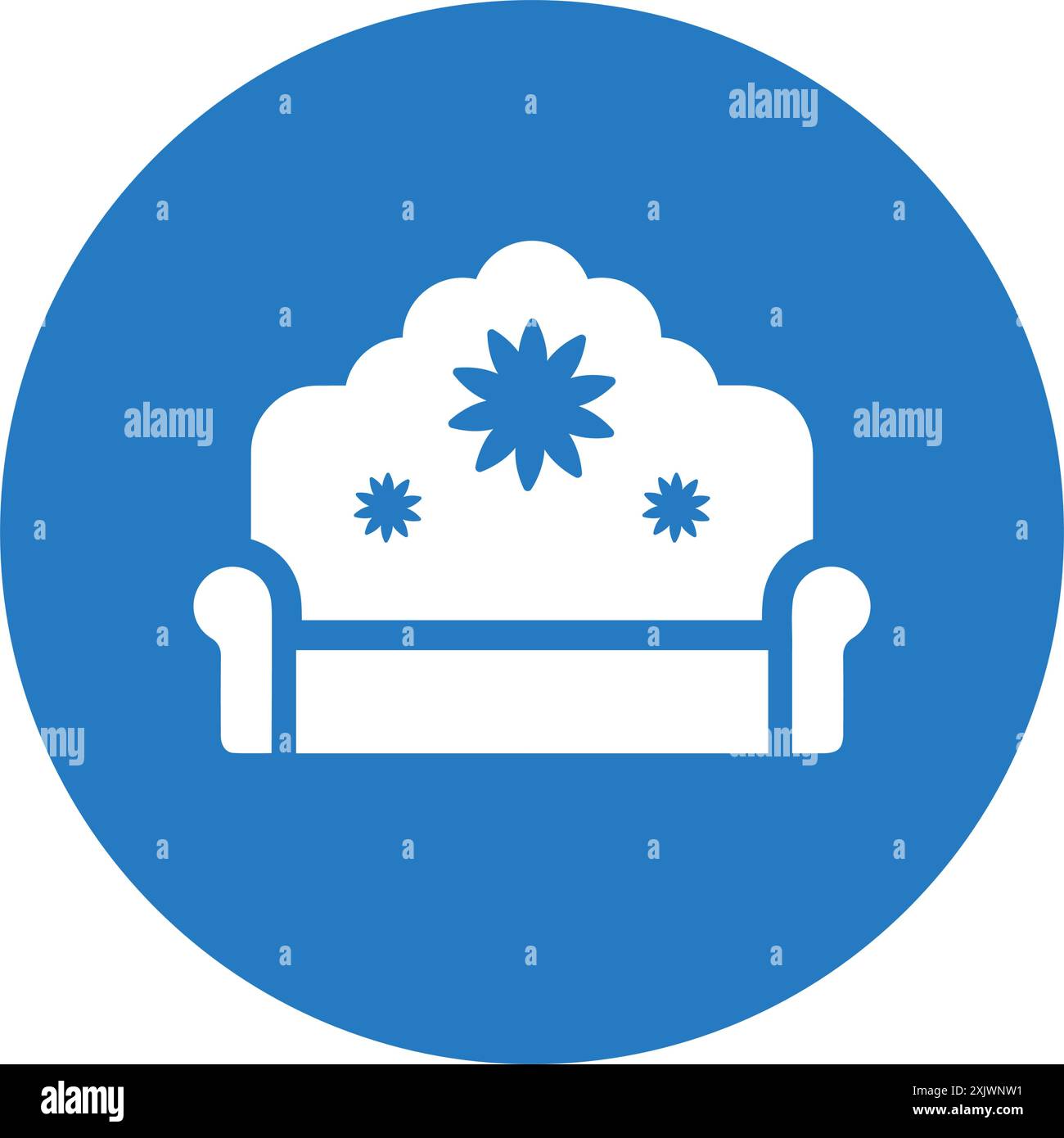 Couch, furniture, interior icon - Perfect use for print media, web, stock images, commercial use or any kind of design project. Stock Vector