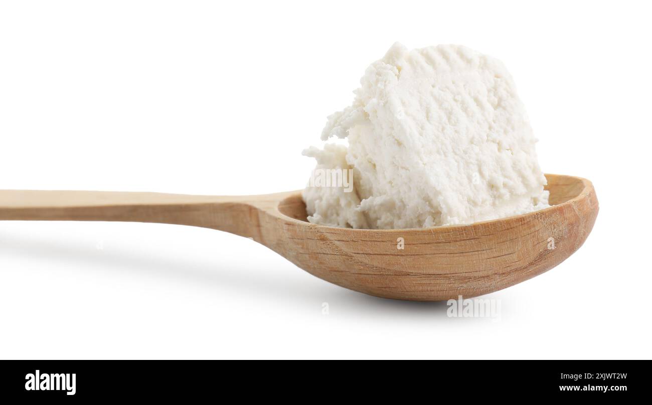Tasty ricotta cheese in Cut Out Stock Images & Pictures - Alamy