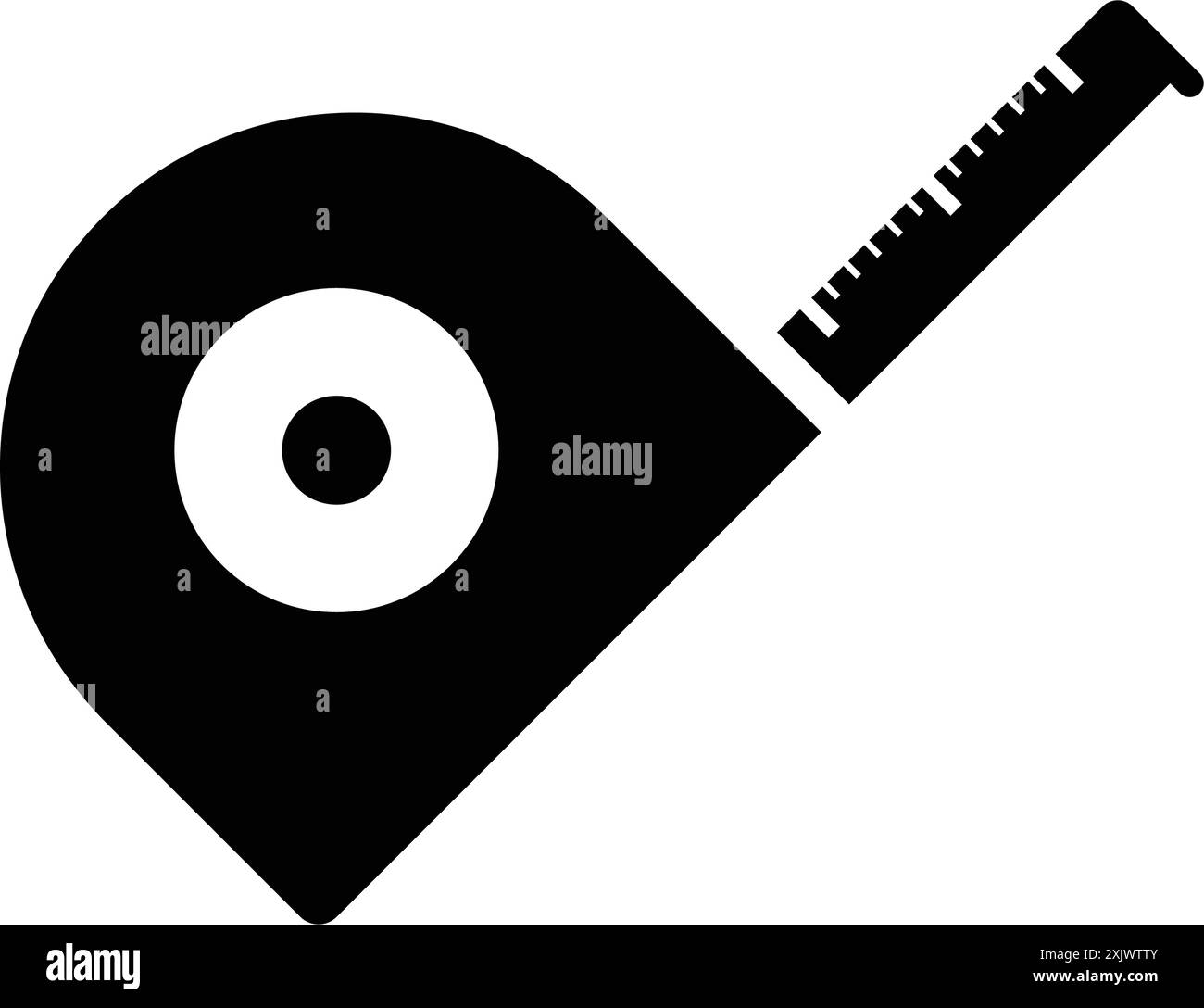 Dimension tape dimension tape measure Stock Vector Images - Alamy