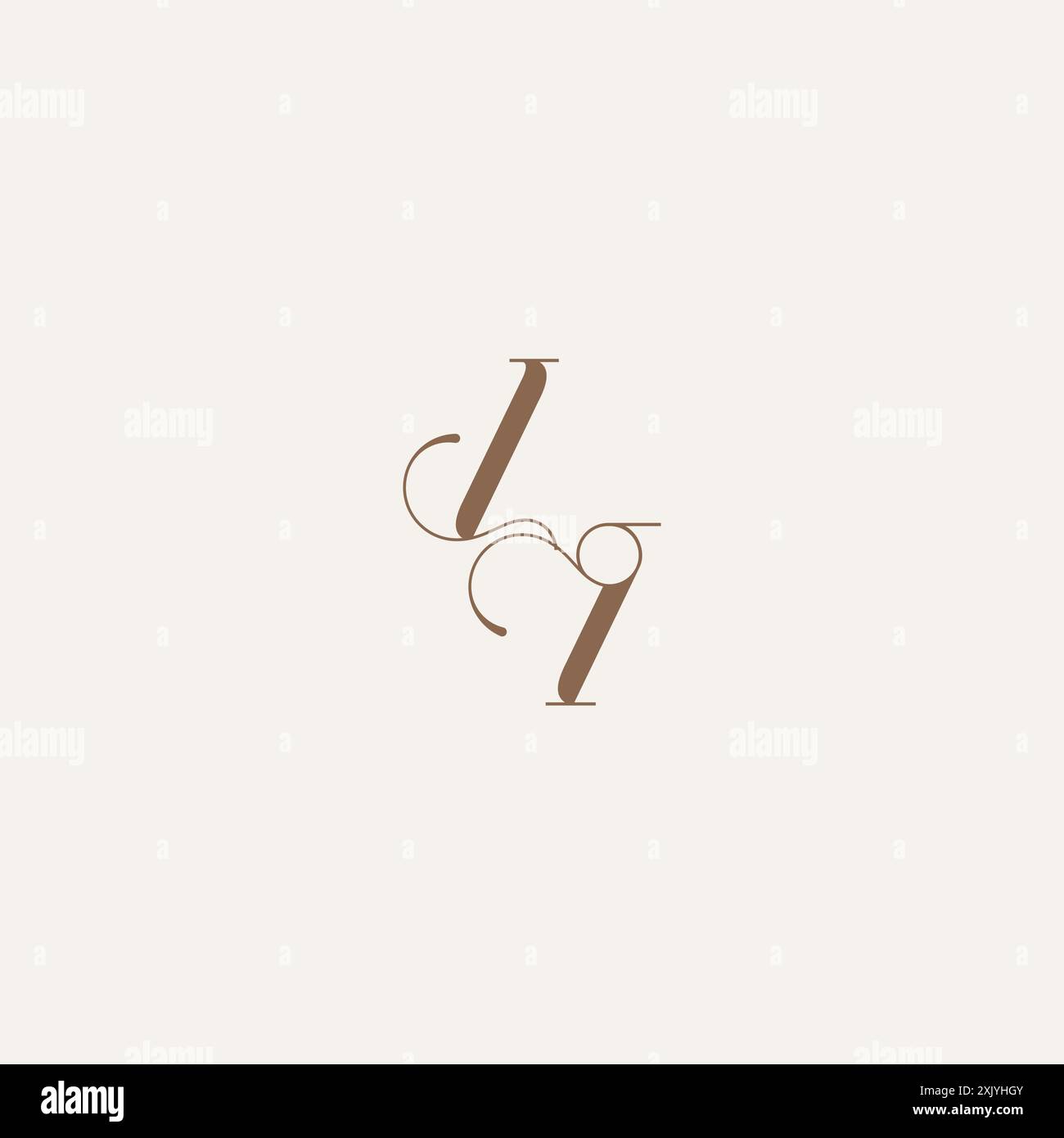 Ii logo design Stock Vector Images - Alamy