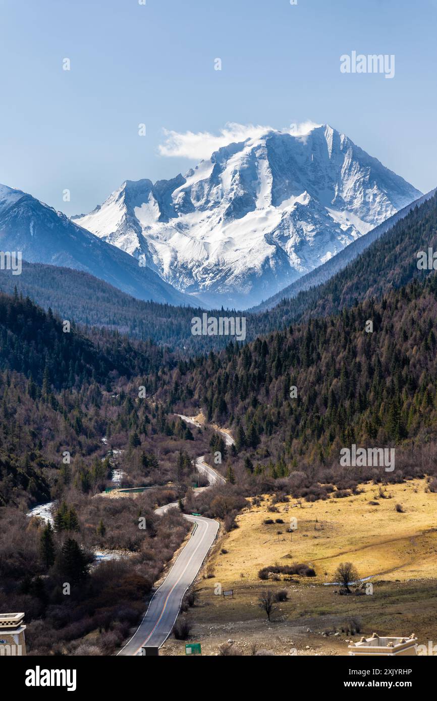 Mount Yala is one of the four holy mountains in the Garze Tibetan ...