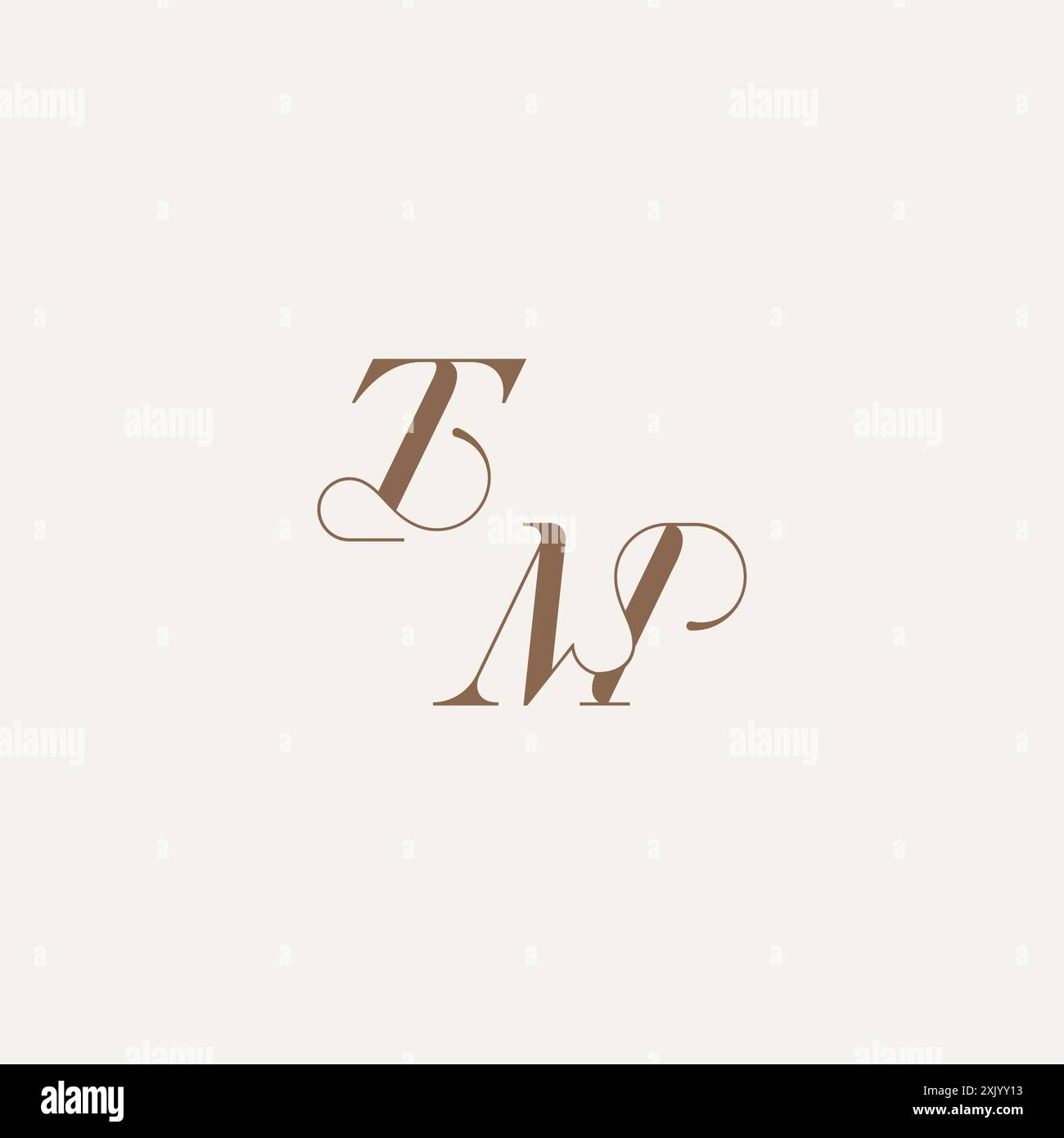 initial monogram logo wedding concept design ideas TM Luxury and ...