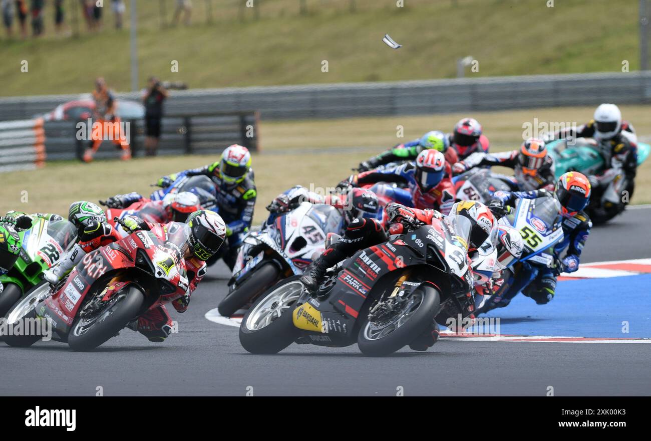 Most, Czech Republic. 20th July, 2024. Start of the Superbike World ...