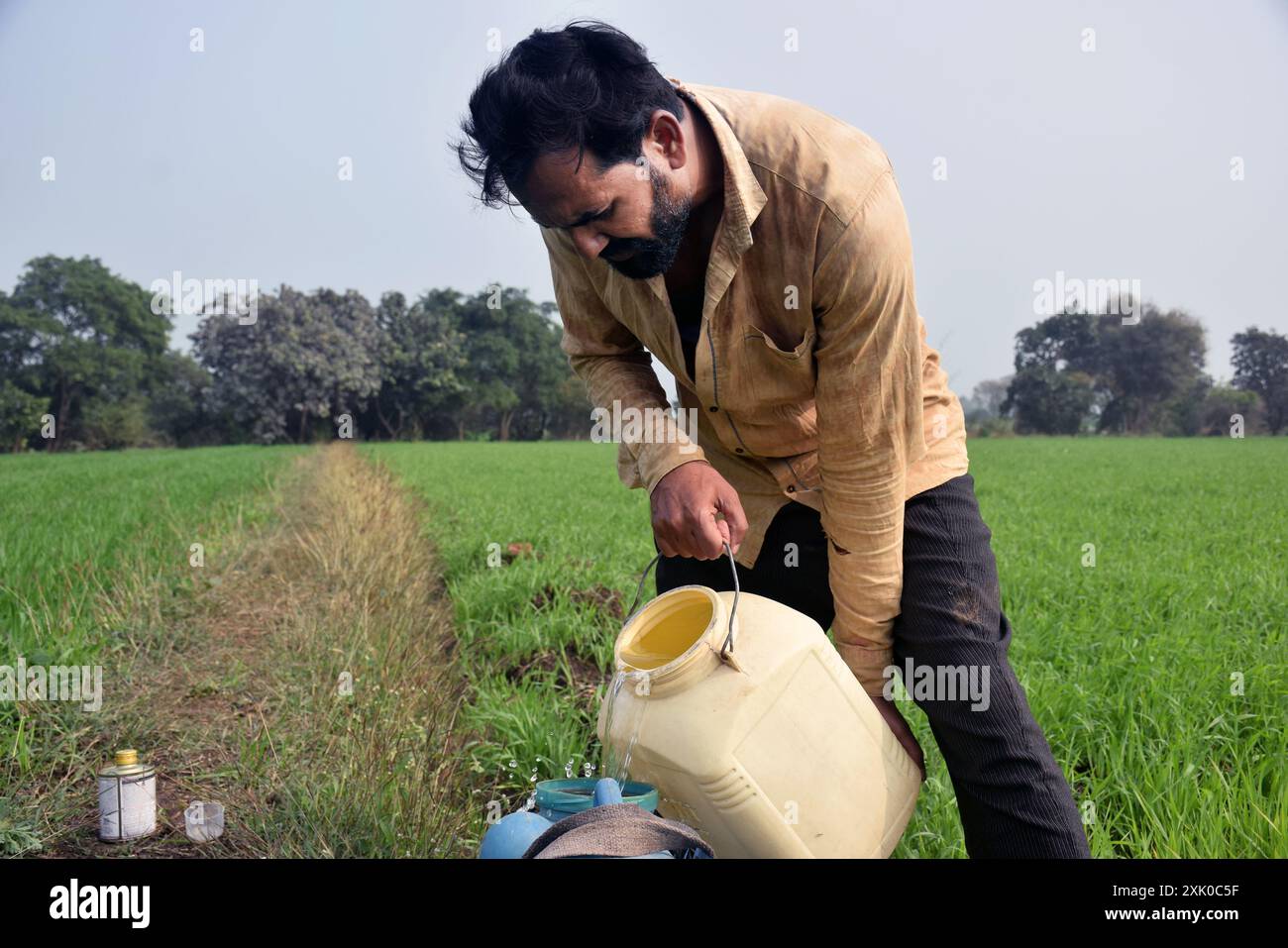 Pouring rice container hi-res stock photography and images - Alamy