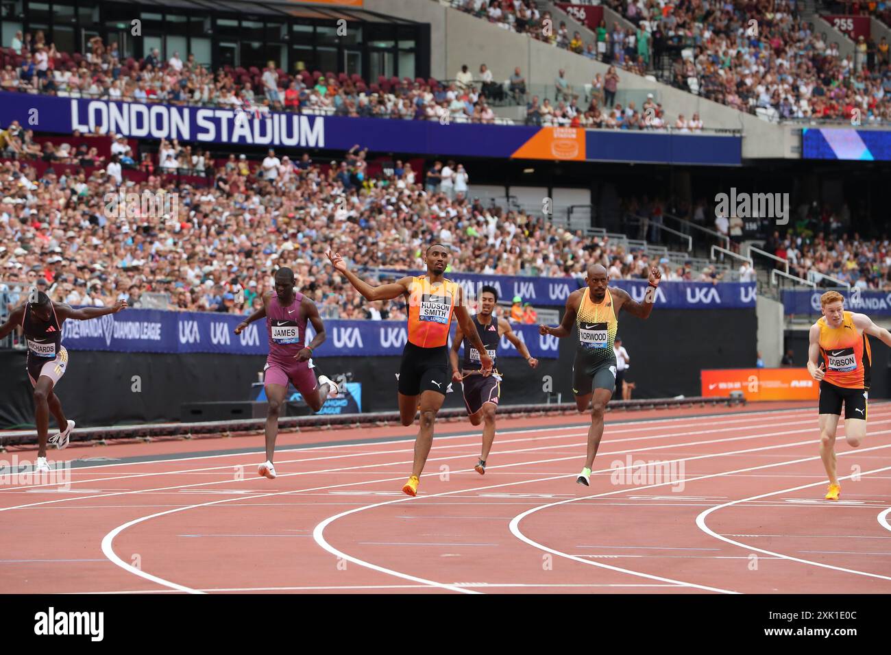 20th July 2025; London Stadium, London, England; 2025 London Diamond