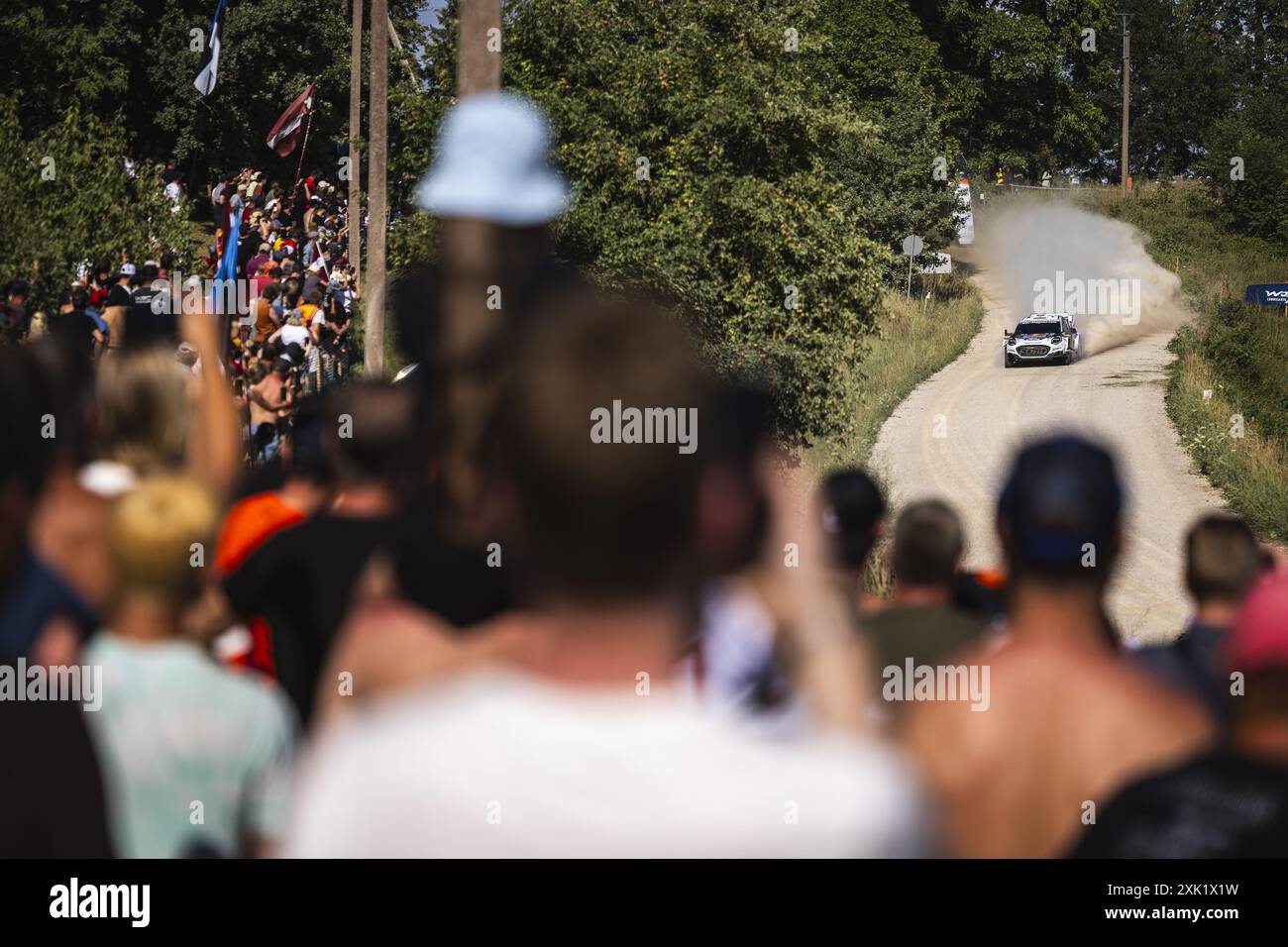Pan Cars City Rally Riga 13 MUNSTER Gregoire, LOUKA Louis, Ford Puma Rally1, action during the ...