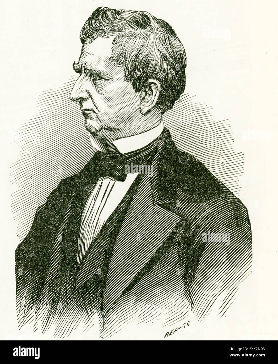 William Henry Seward (1801-1872) was one of the foremost politicians of nineteenth century America. Seward was a New York State Senator, Governor of New York, a United States Senator, and served as Secretary of State in the Lincoln and Johnson administrations. He is credited with spearheading the purchase of the Alaskan Territory from Russia in 1867. Stock Photo