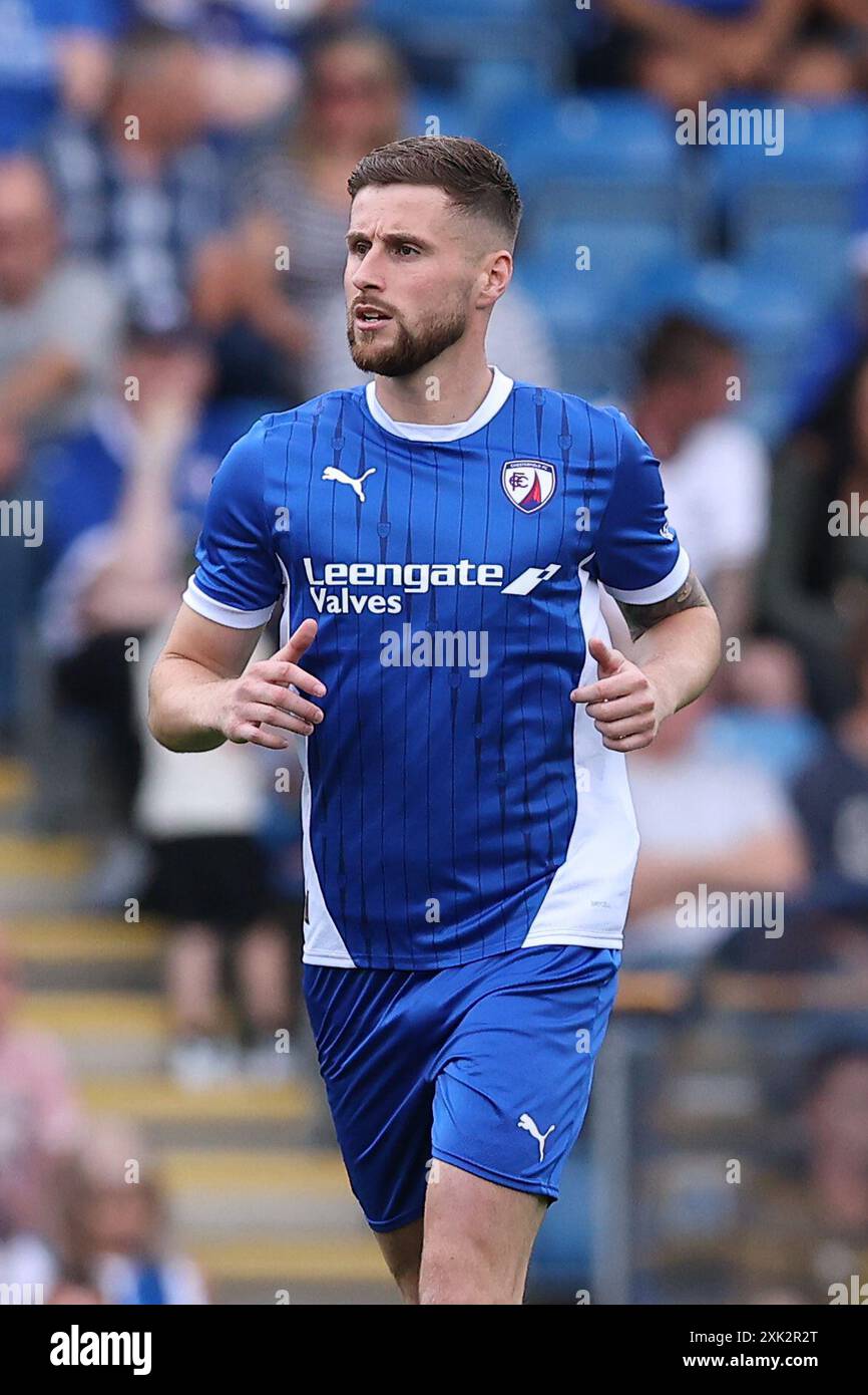 Chesterfield, UK. 20th July, 2024. during the Chesterfield FC v Sheffield United FC pre-season friendly match at the SMH Group Stadium, Chesterfield, England, United Kingdom on 20 July 2024 Credit: Every Second Media/Alamy Live News Stock Photo