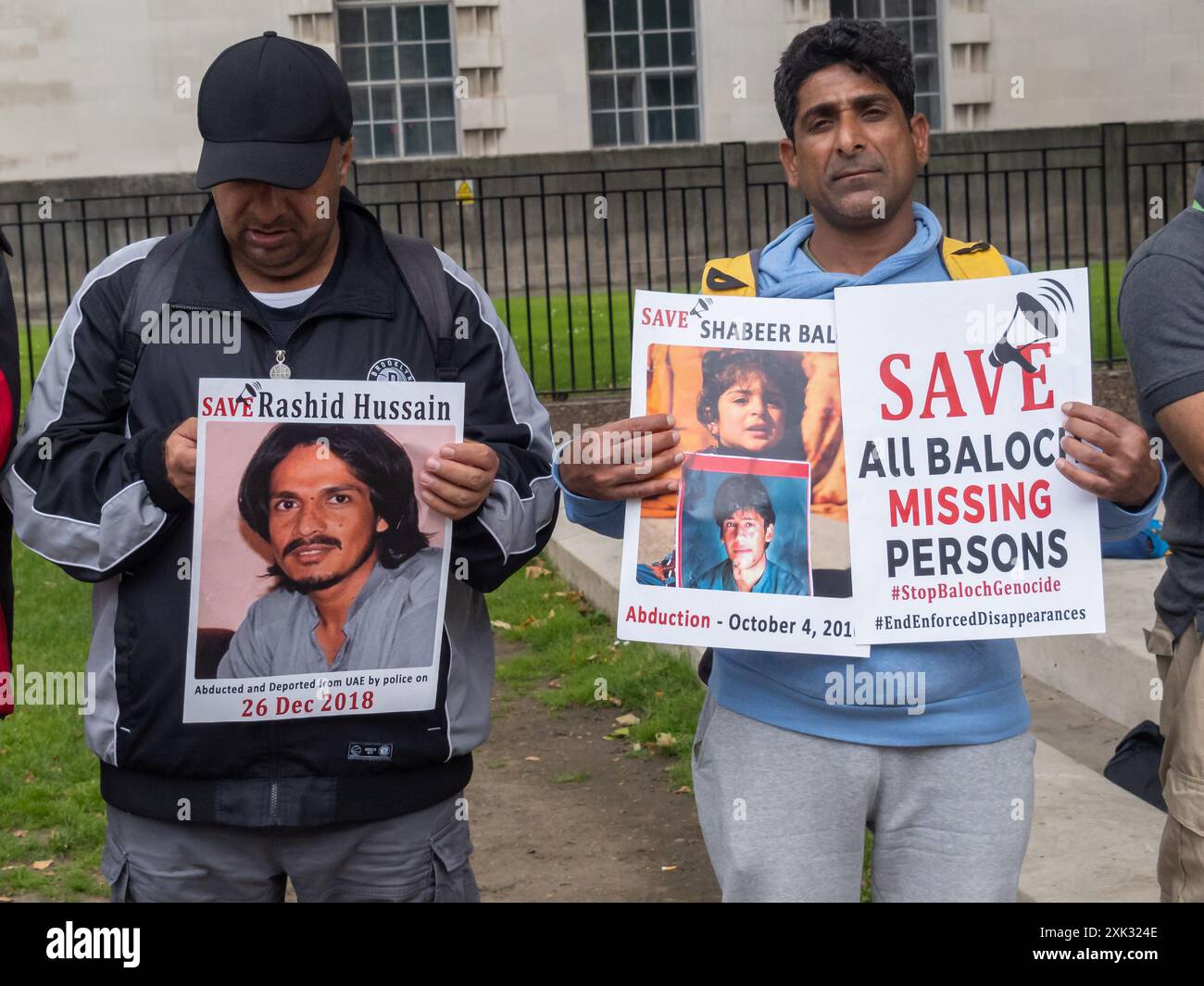 London, UK. 20 July 2024. A protest at Downing Street on the 4th ...