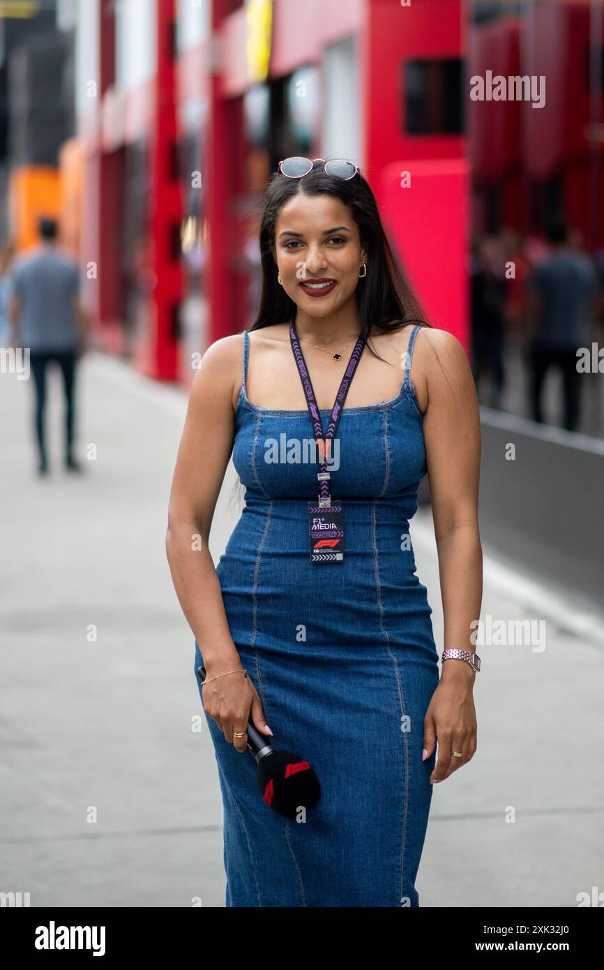 Ariana Bravo (Großbritannien, TV Moderatorin F1 Track TV), HUN, Formel ...
