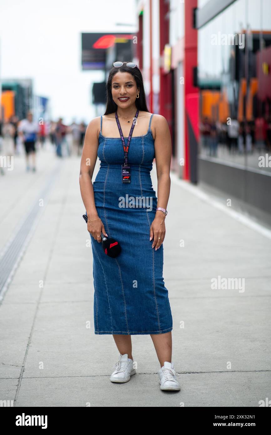 Ariana Bravo (Großbritannien, TV Moderatorin F1 Track TV), HUN, Formel ...