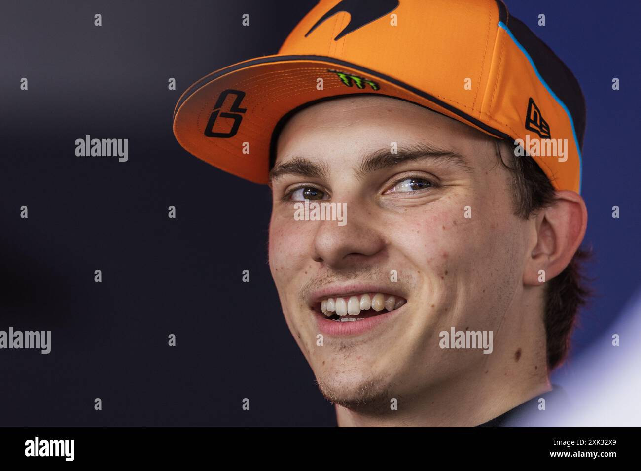 Hungaroring, Mogyorod, Hungary. 20.July.2024; Oscar Piastri of Australia and McLaren F1 Team during Formula One Hungary Grand Prix Stock Photo