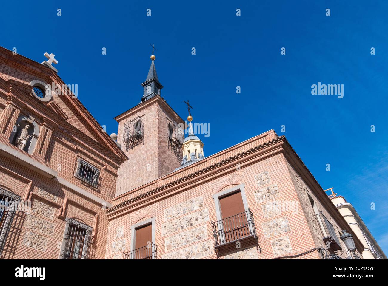 The Saint Genesius church in Madrid, Spain Stock Photo