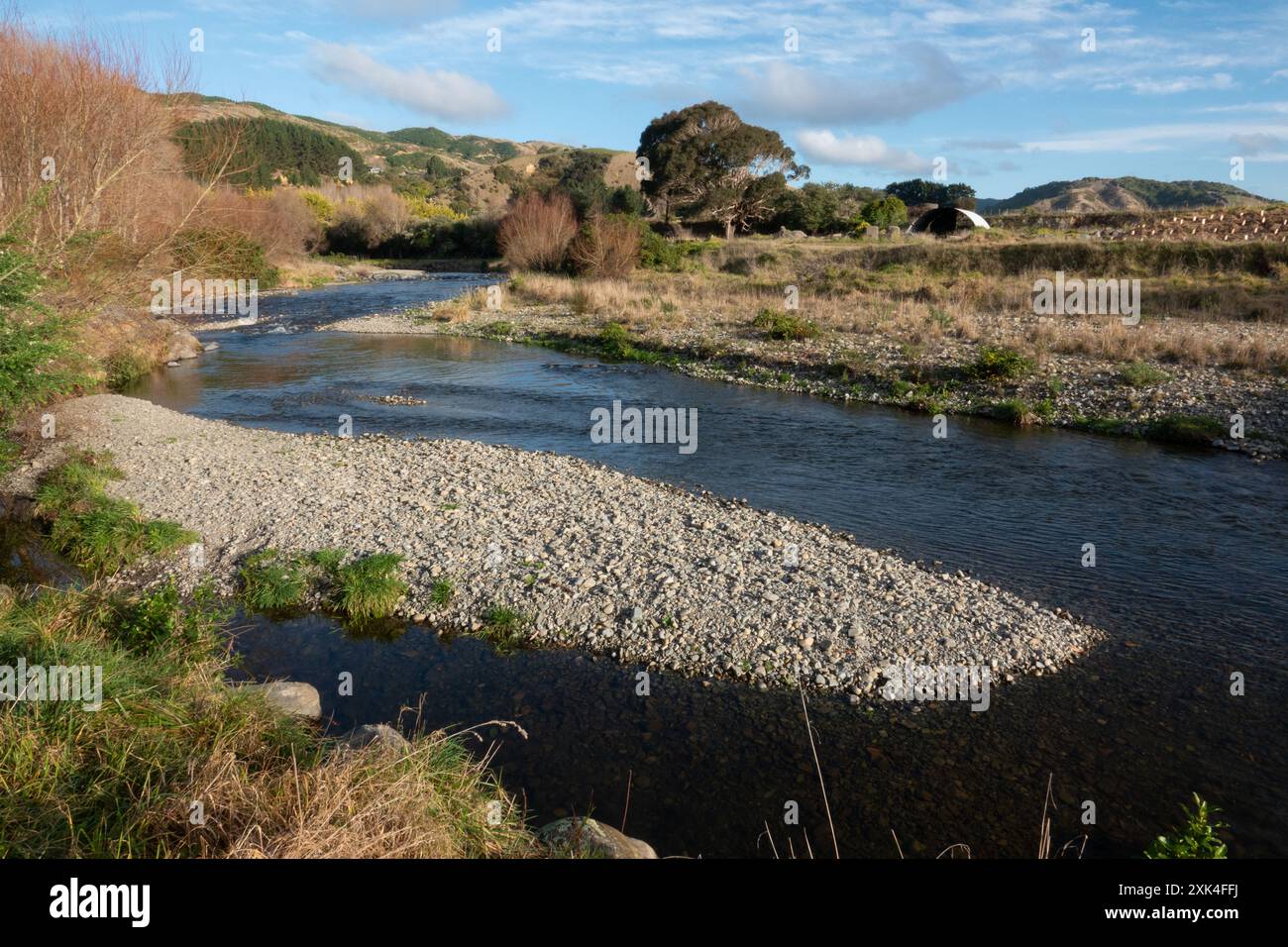 Wellington Rivers Waikanae river kapiti wellington hi-res stock photography and images ...